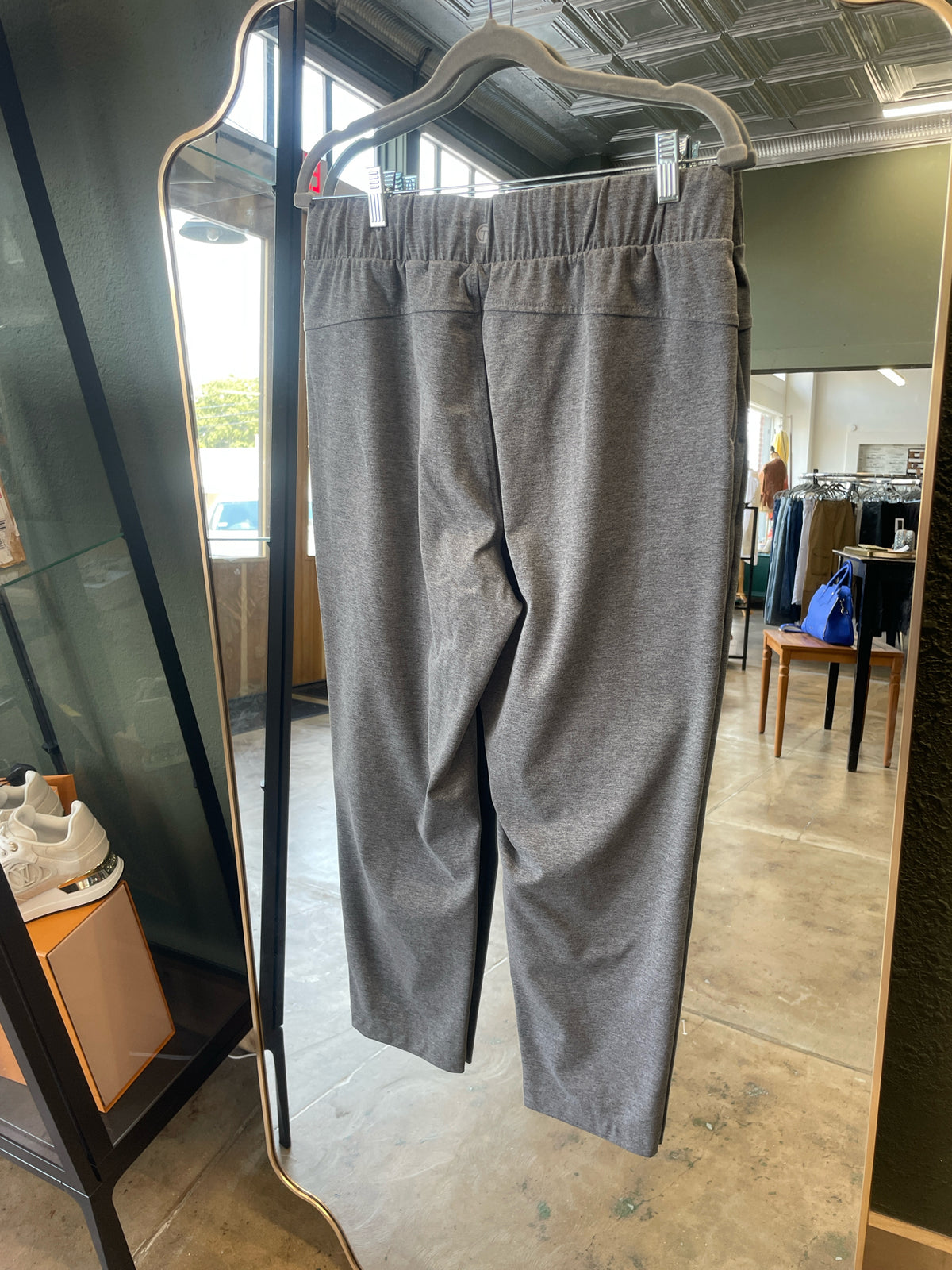TALBOTS Size LP Gray Sweatpant