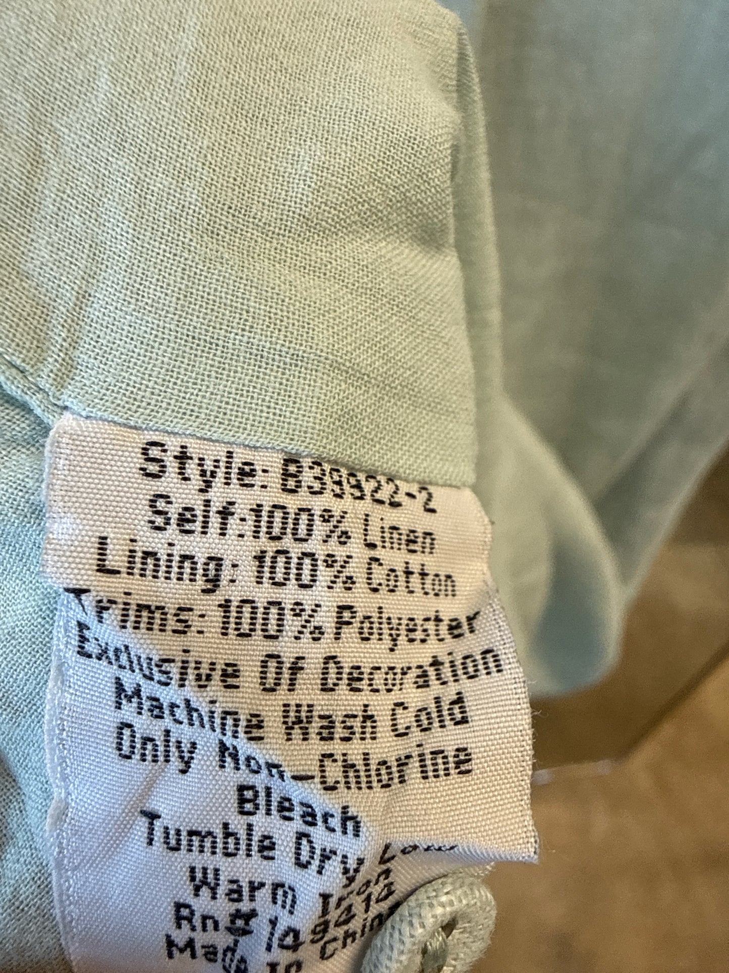 Johnny Was Size XS Blue Top