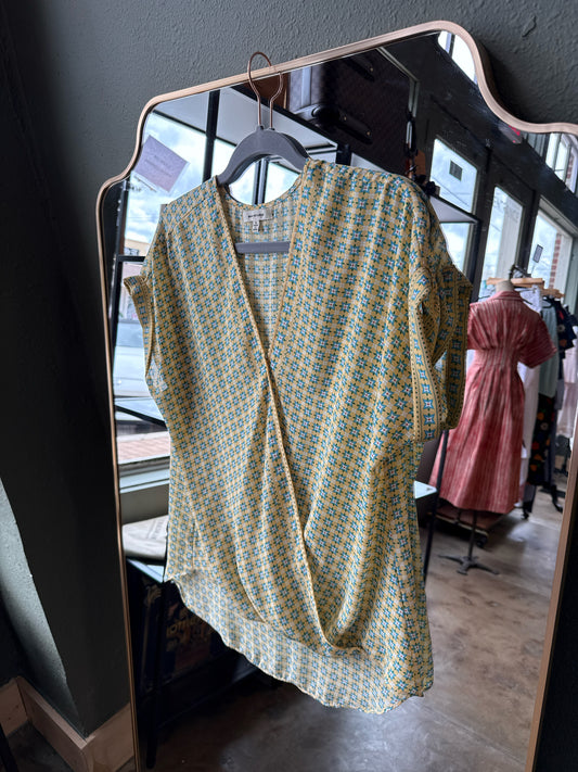 Max Studio Size S Yellow Top