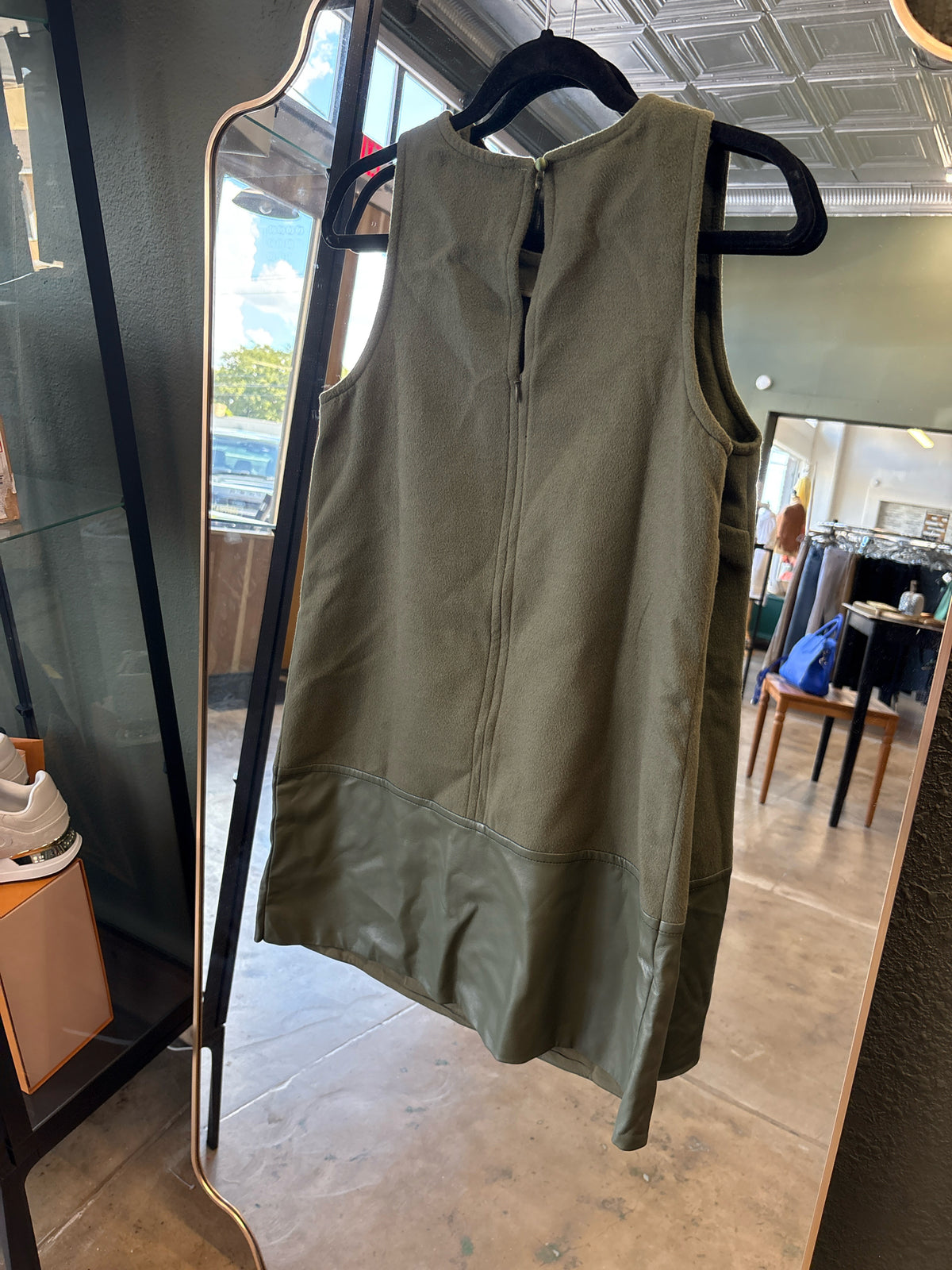 Anthropologie Size S Forest Green Dress