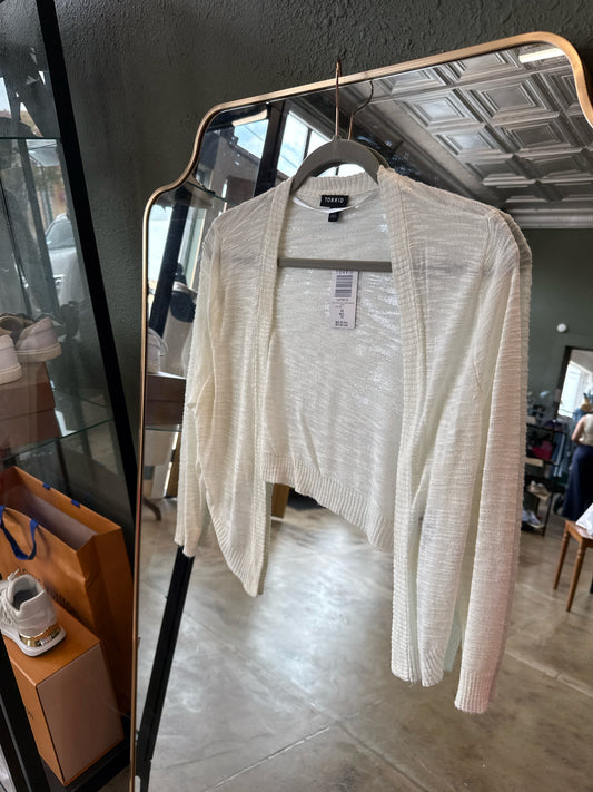 Torrid Size 00 Cream Sweater