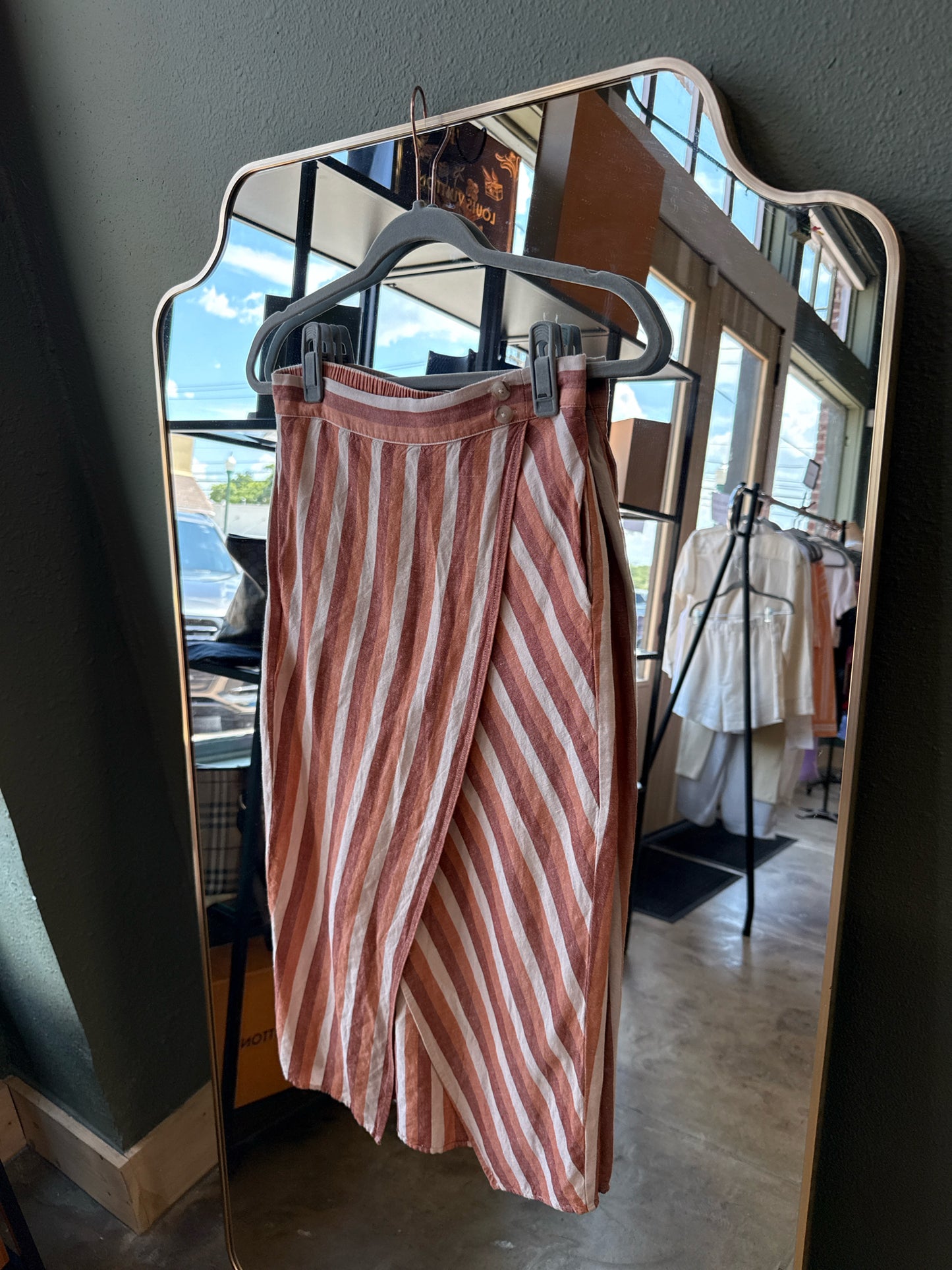 MADEWELL Size S Orange/Multi Skirt