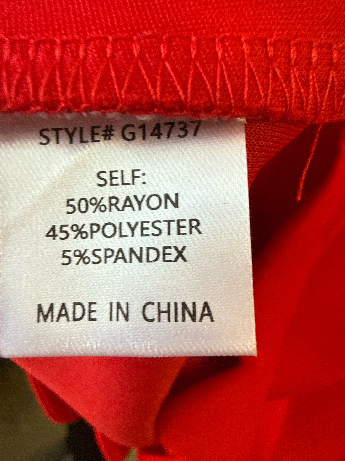 Jodifl Size S Red Top