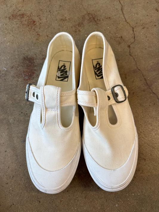 Vans Shoe Size 10 Cream Sneakers
