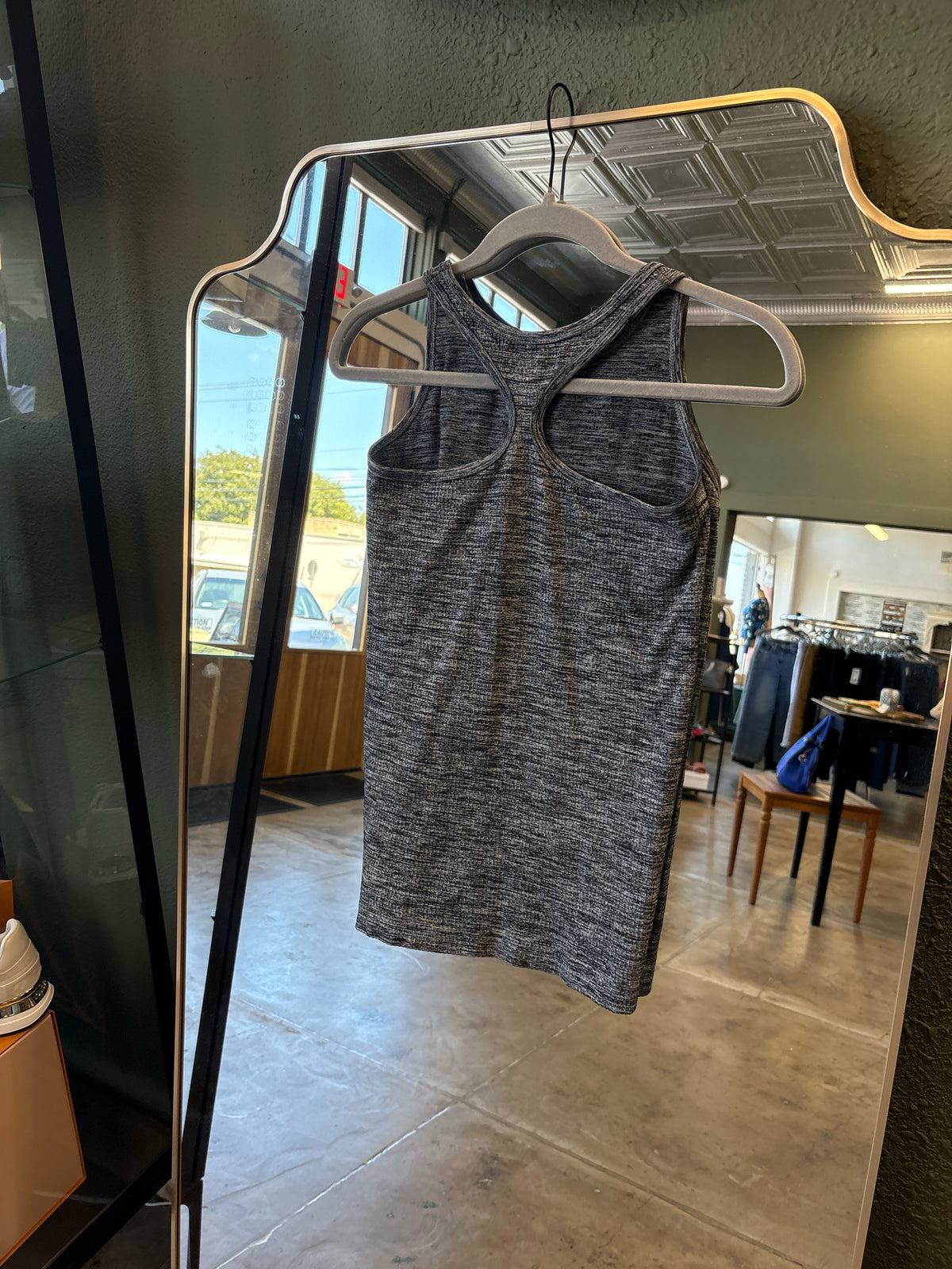 ATHLETA Size S grey/black Top