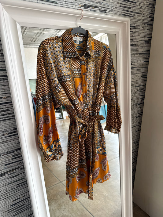 She + Sky Size S Yellow Dress