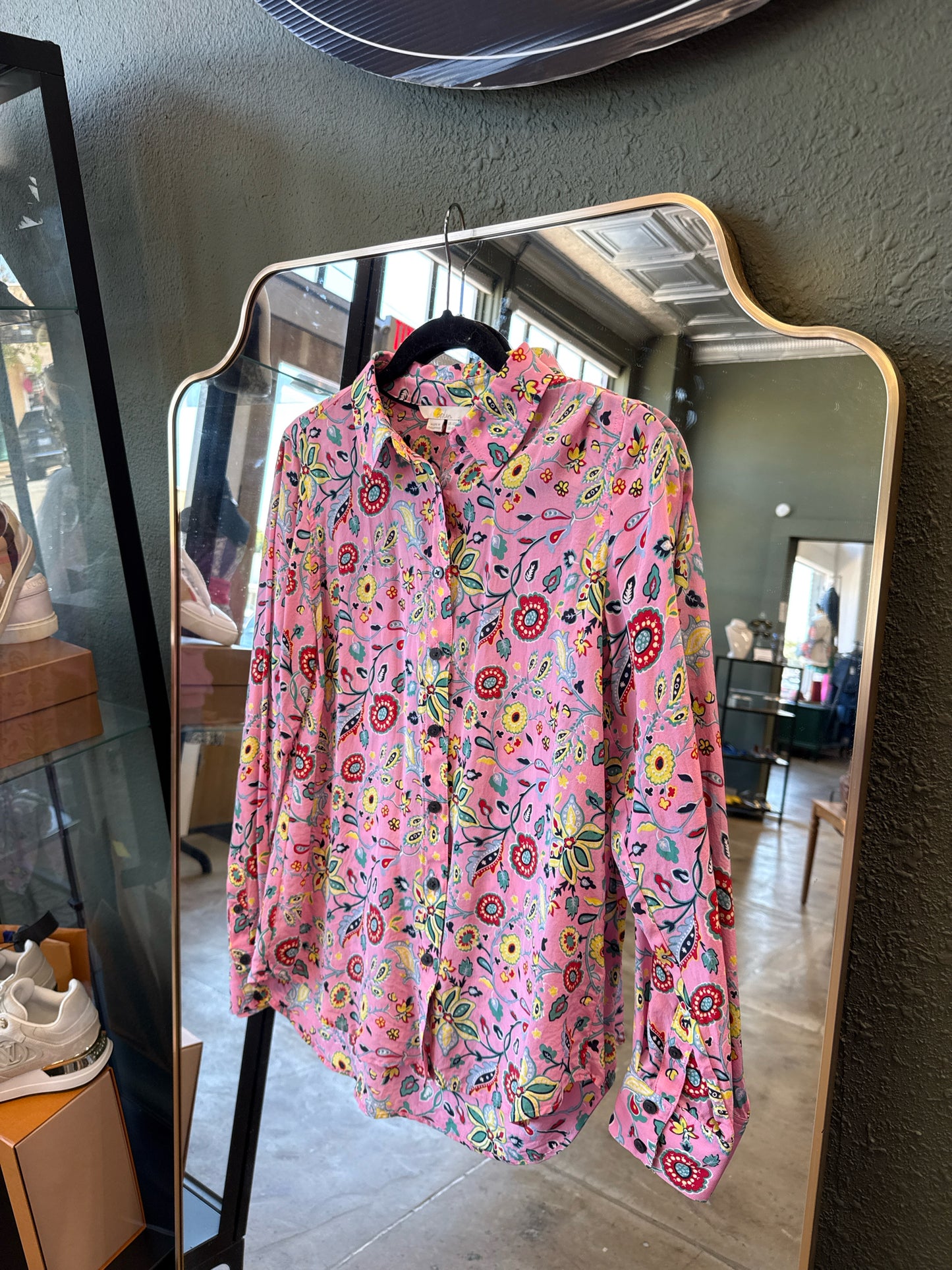 Boden Size 6R Pink Top