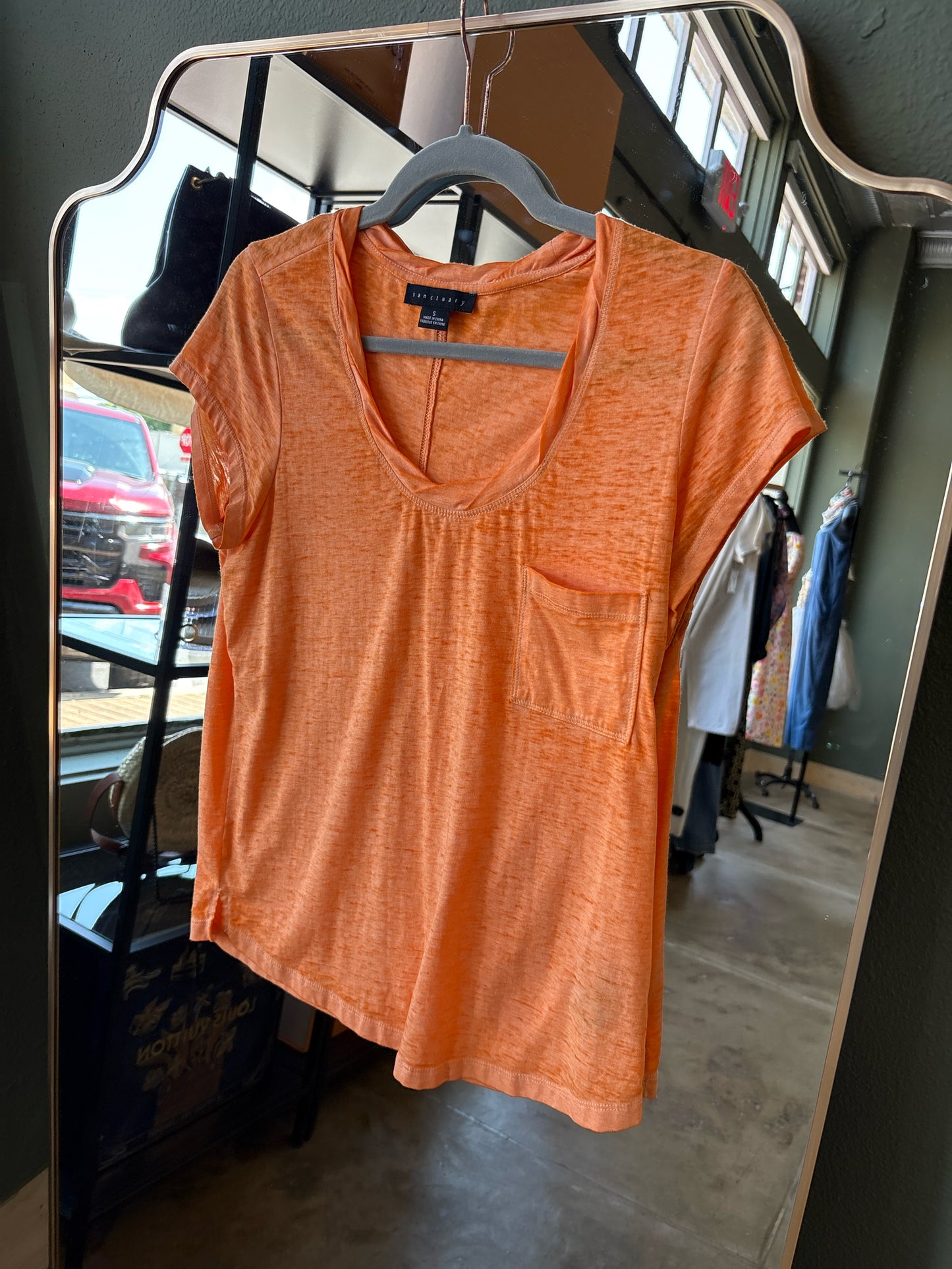 Sanctuary Size S Orange Top