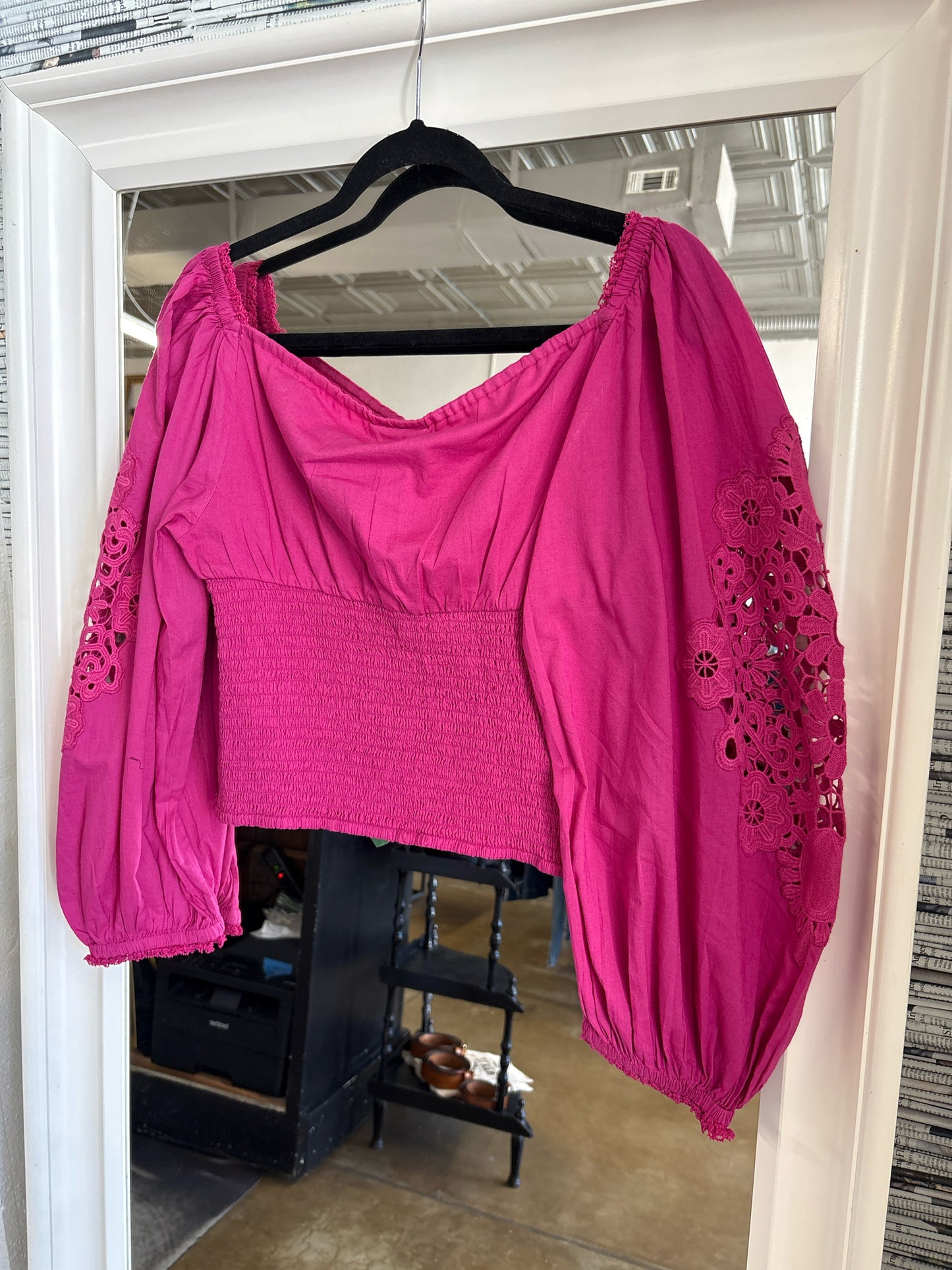Farm RIO Size XL Fuschia Top