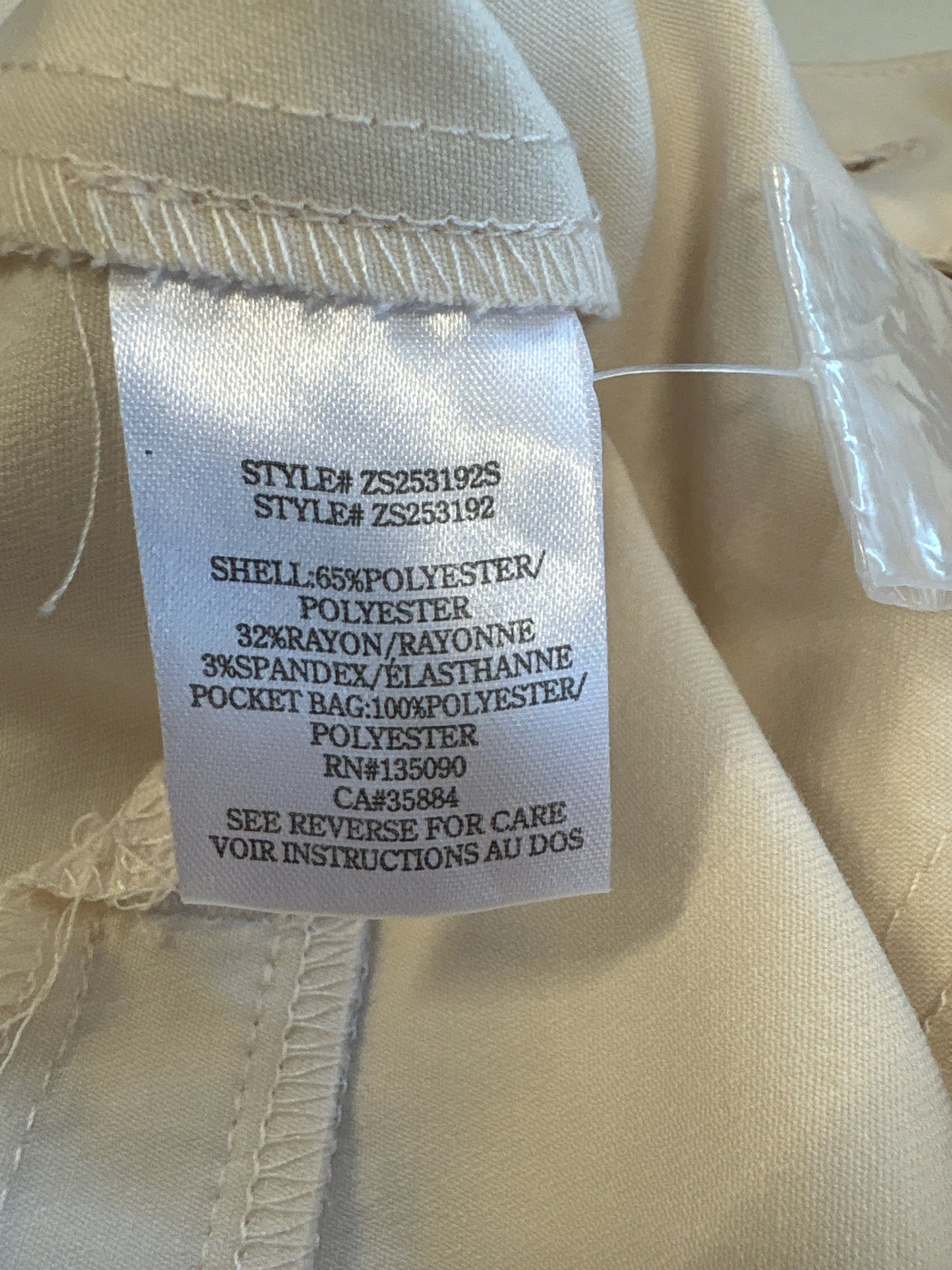 z supply Size 6 Cream Shorts