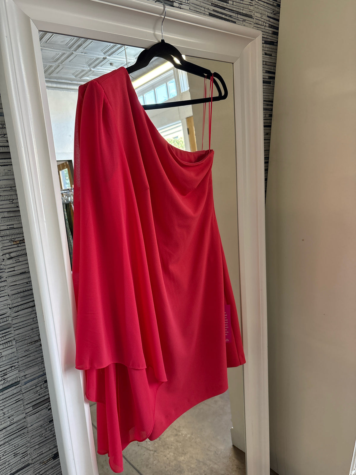 BELLE BADGLEY MISCHKA Size 8 Melon Dress