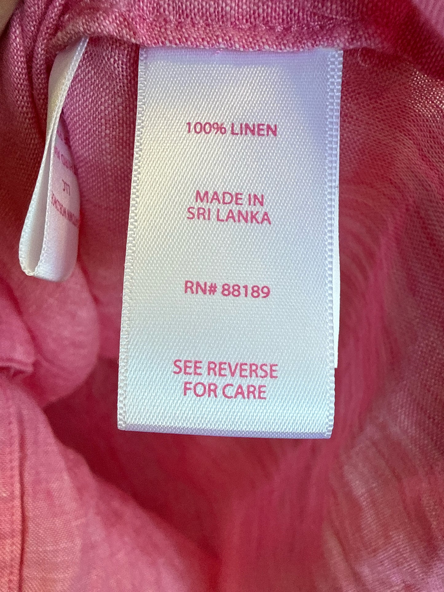 Lilly Pulitzer Size M Pink Two Piece Set