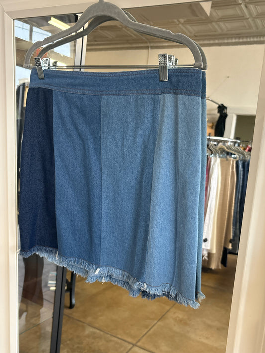Promesa Size L Denim Skirt