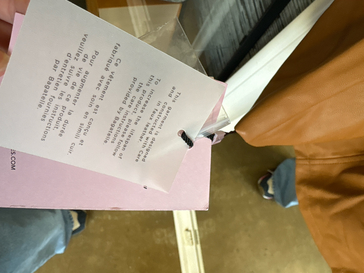 Avec Les Filles Size 2XL Caramel Jacket