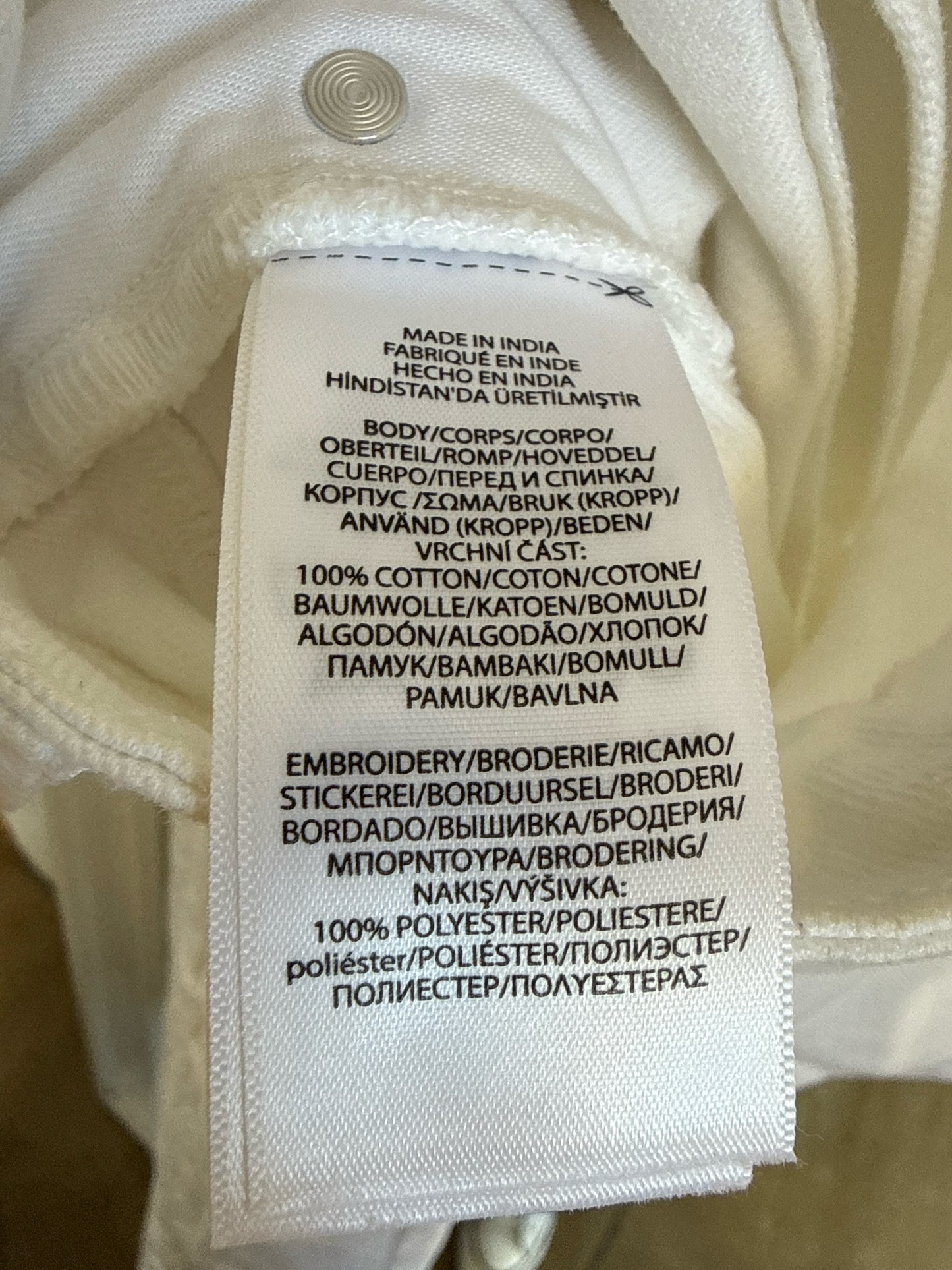 Lauren Ralph Lauren Size 12 White Pants