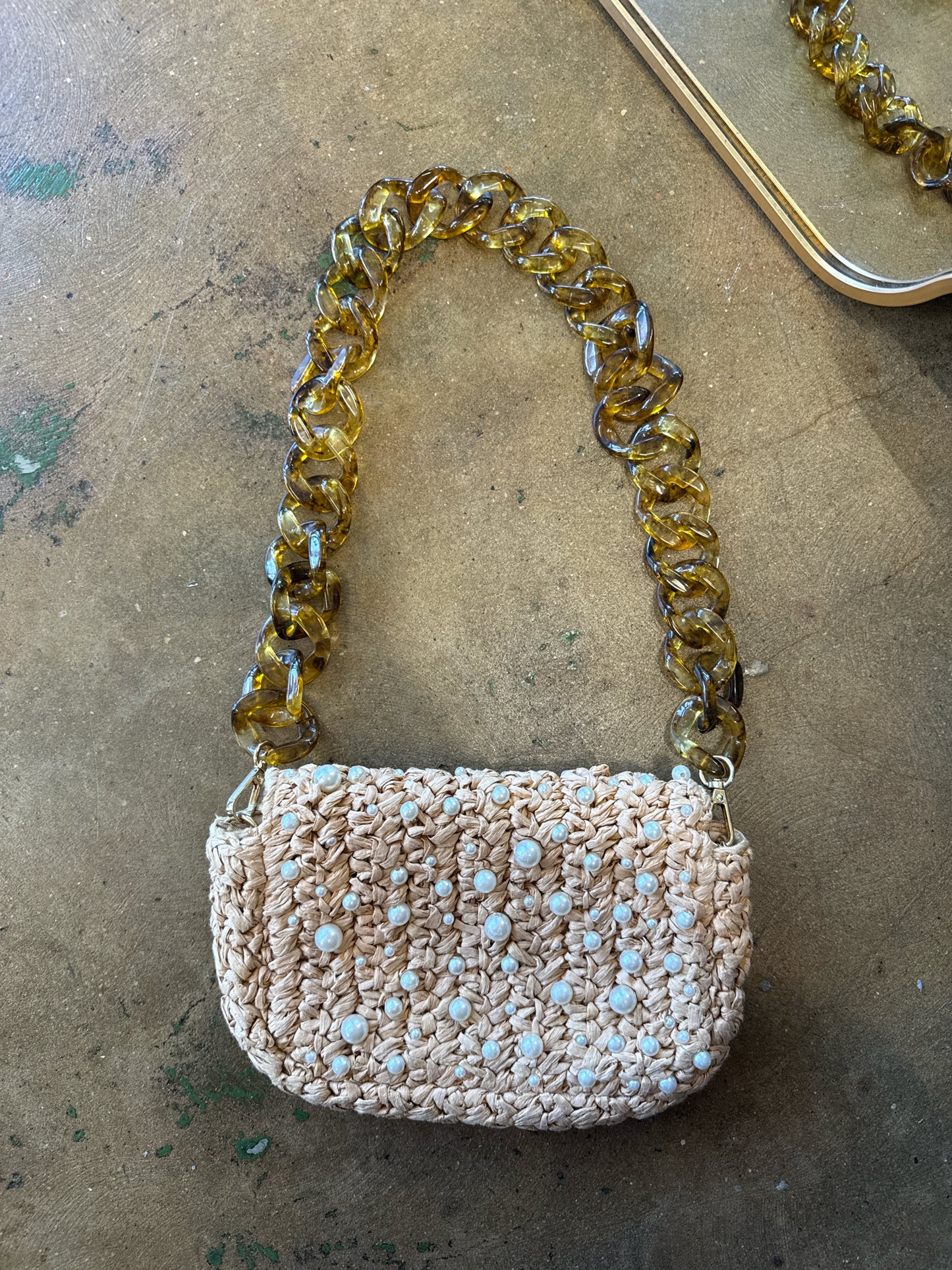 Anthropologie Tan Purse