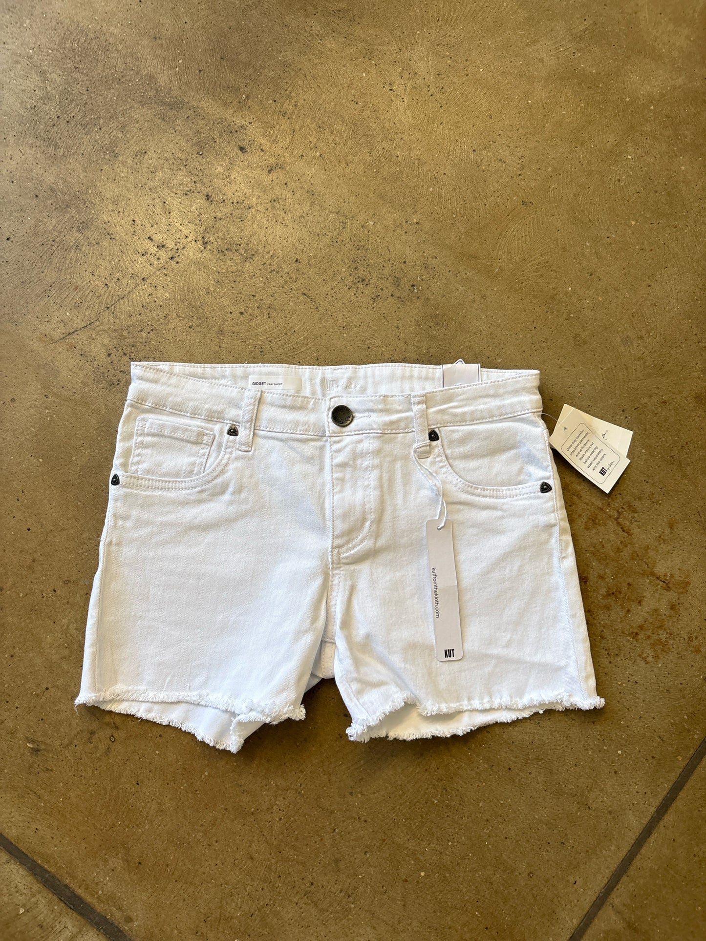 KUT Size 4 White Shorts