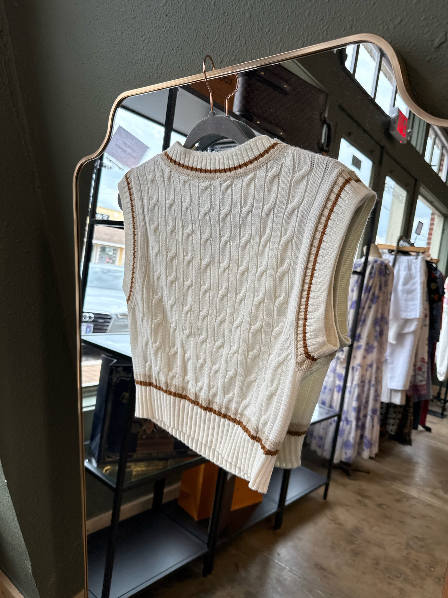 Divided Size XS Cream Vest