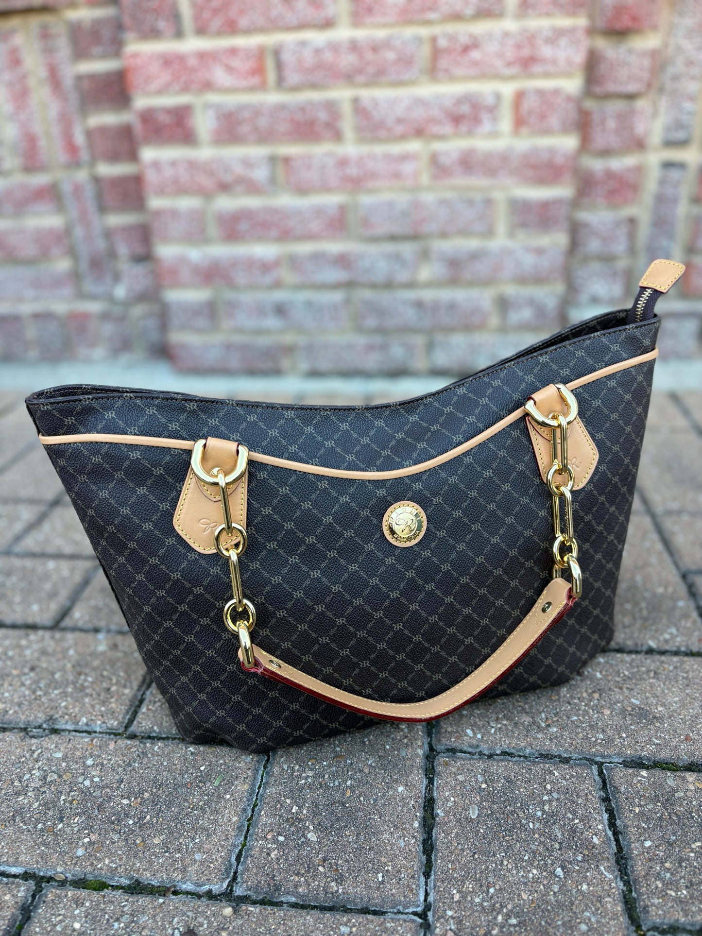 RIONI Tan/Brown Purse