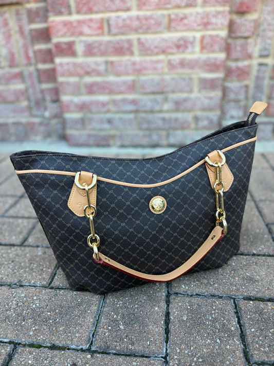 RIONI Tan/Brown Purse