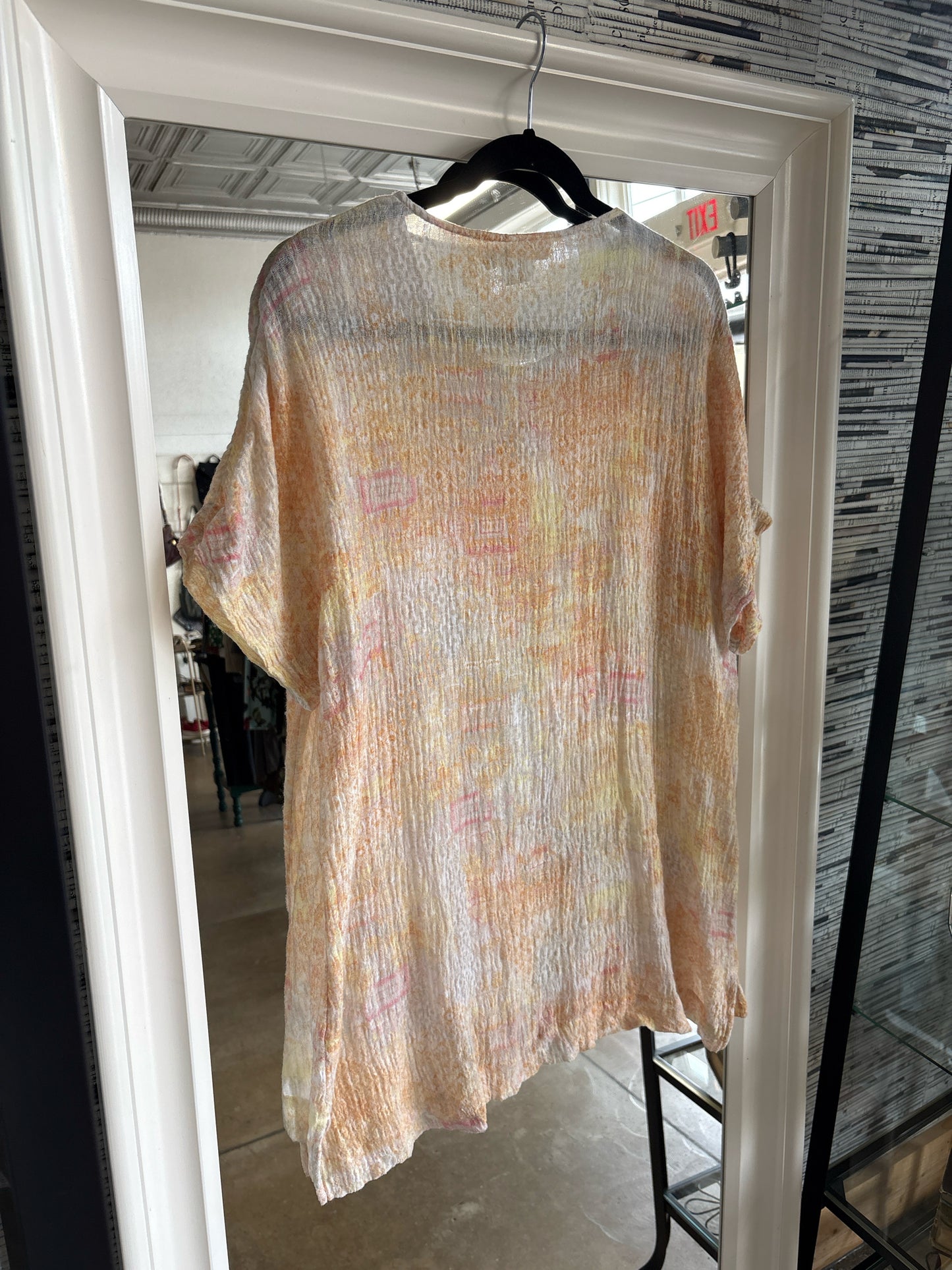 Purejill Size M multi watercolor Top