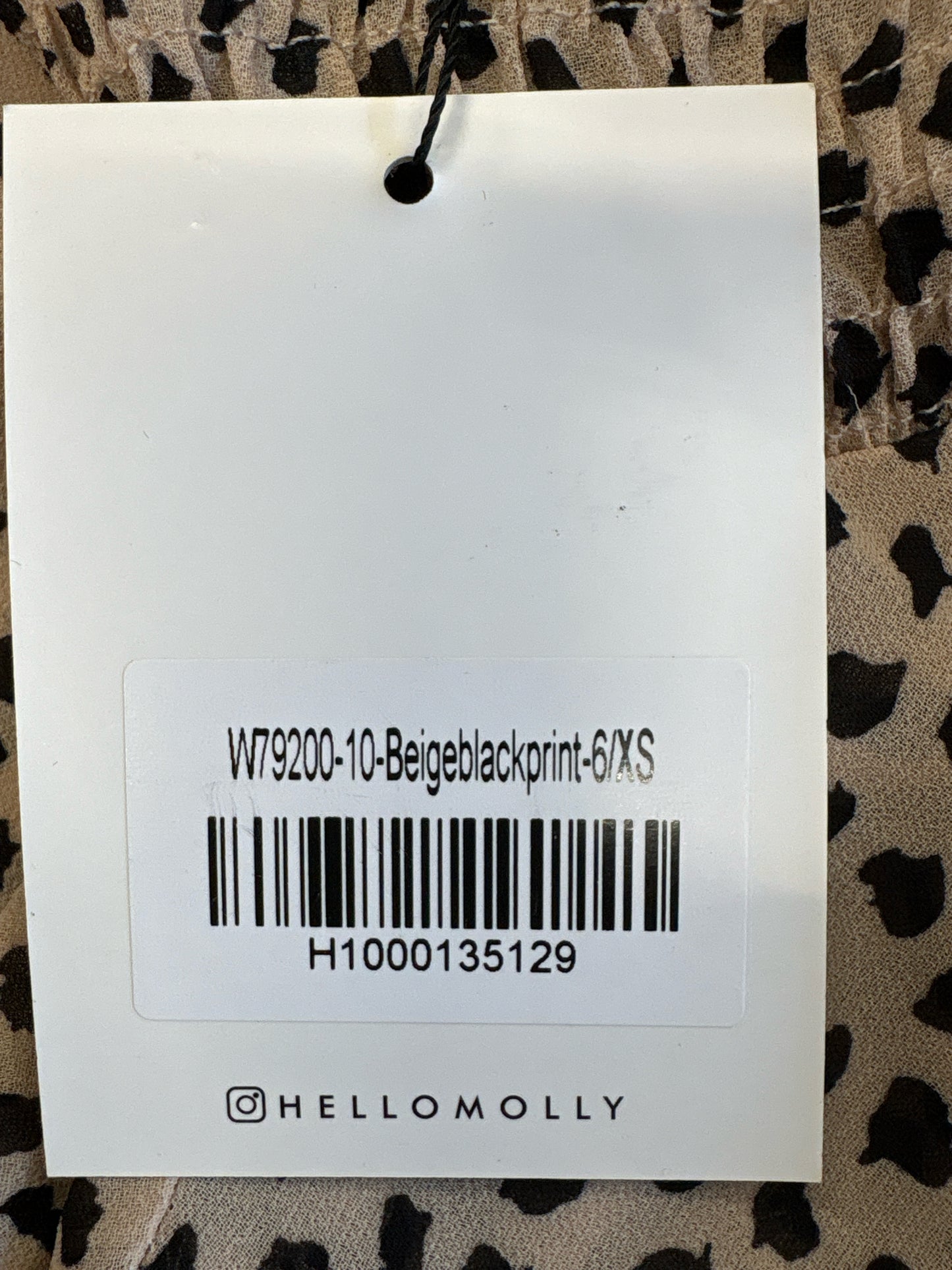 Hello Molly Size XS Leopard Dress