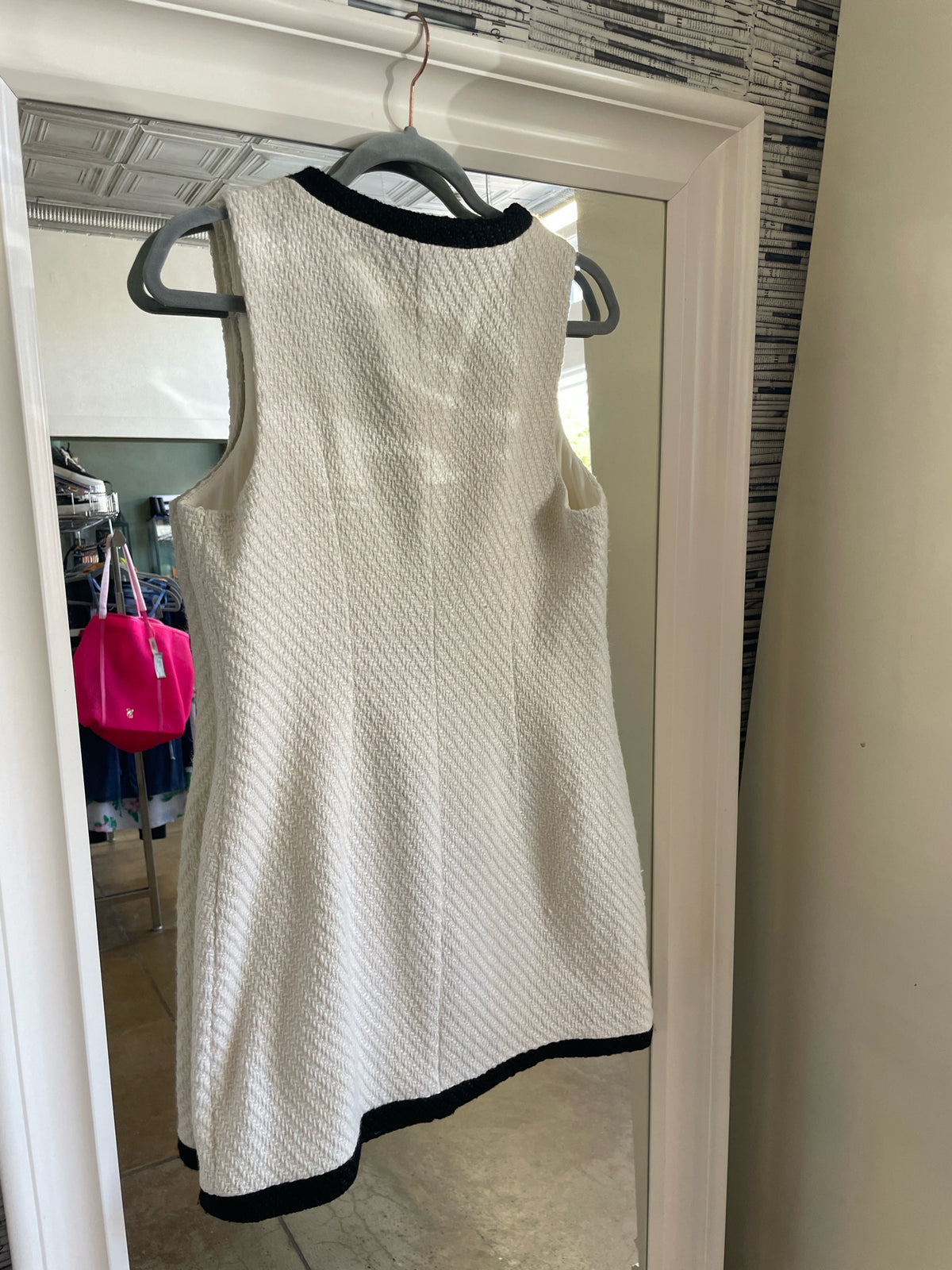 BeBop Size XS White + Black Dress