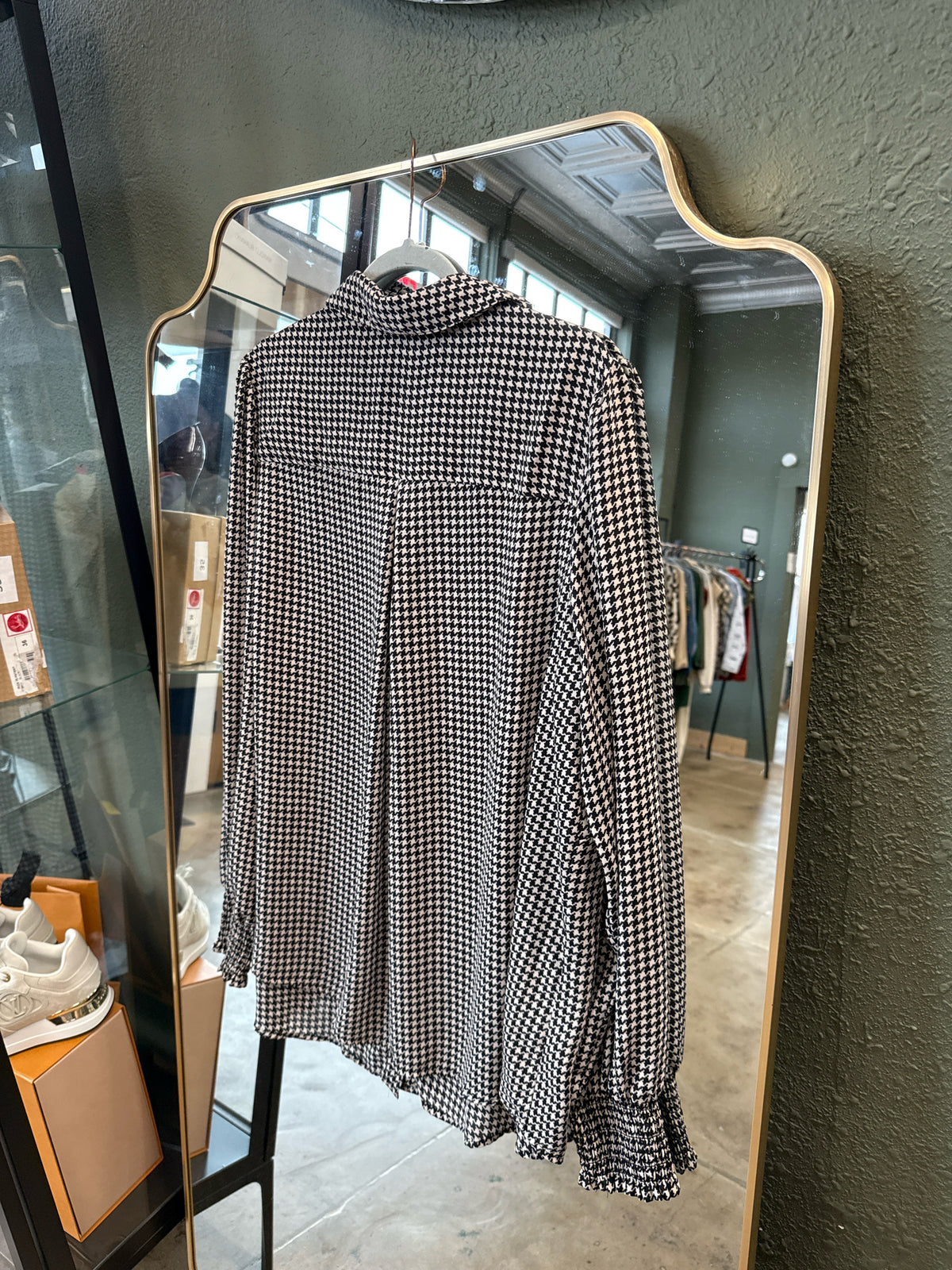 Tamara H Size 2X B&W Top