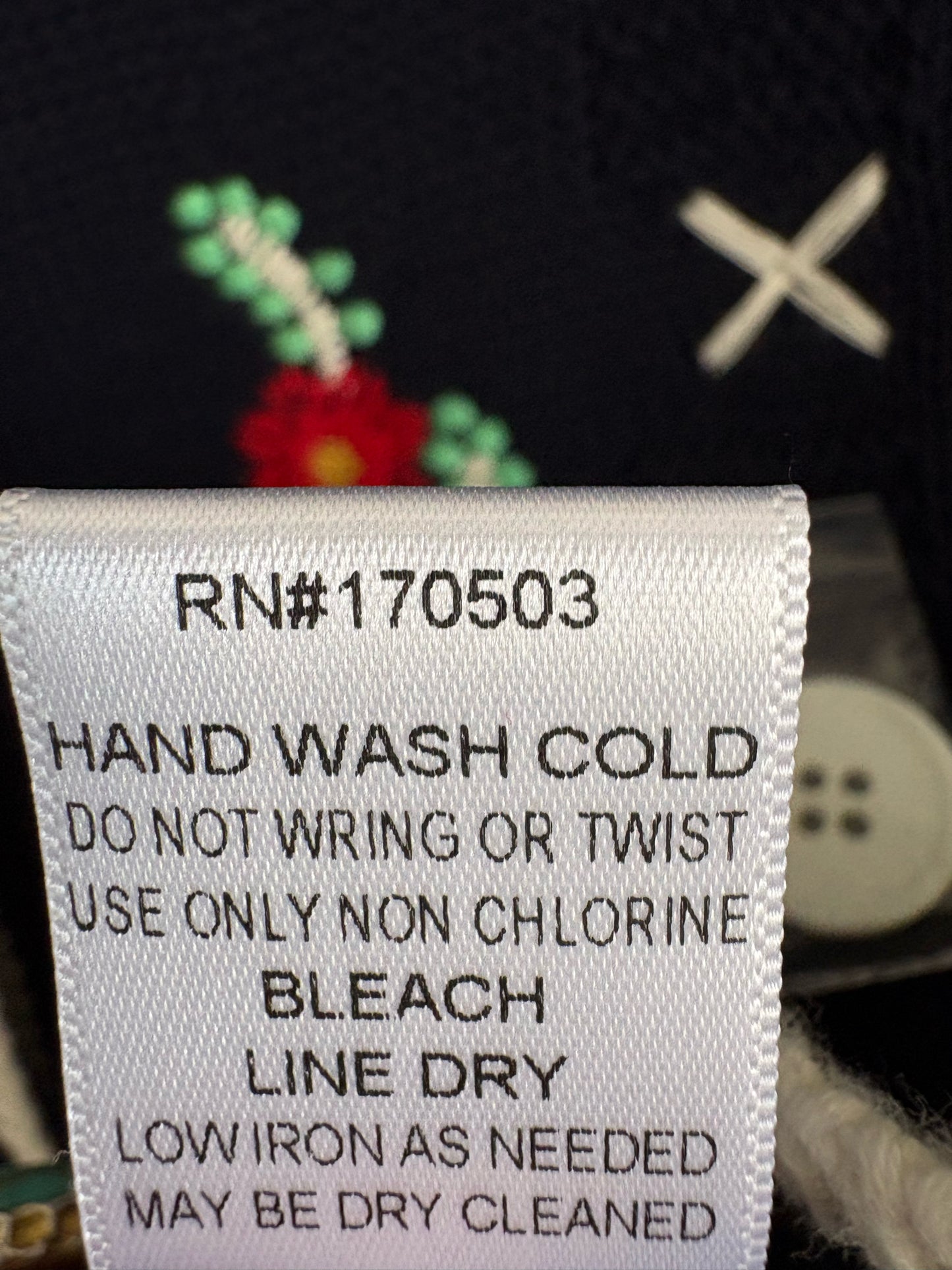 Jodifl Size L navy + multi Sweater