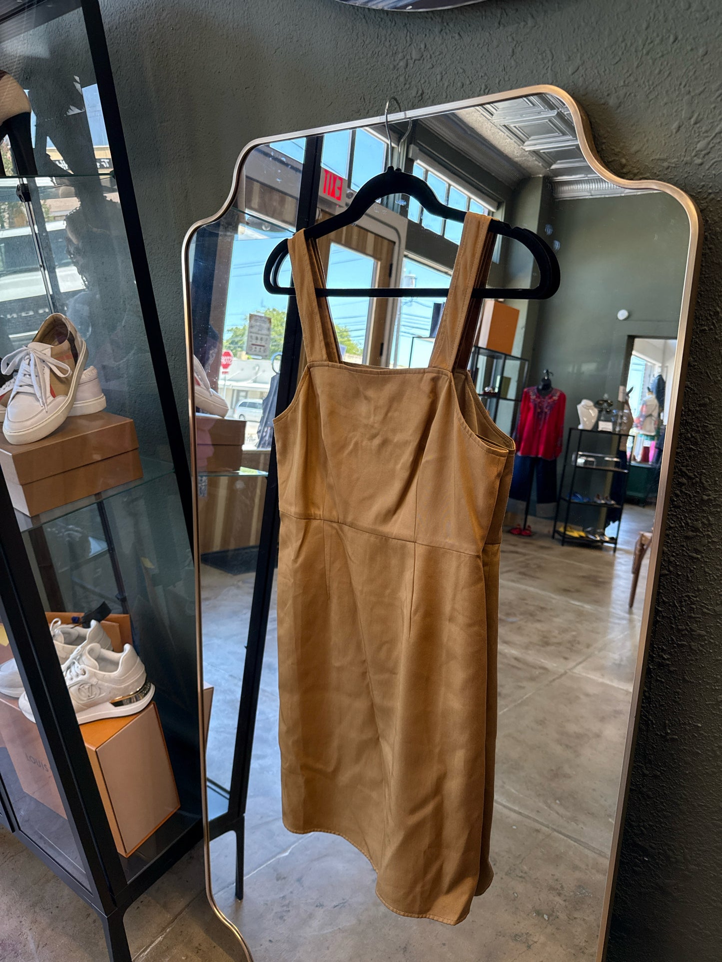 Jcrew Size 2 Brown Dress