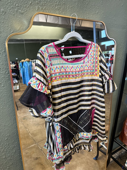 Annabelle Size S Black/Multi Top