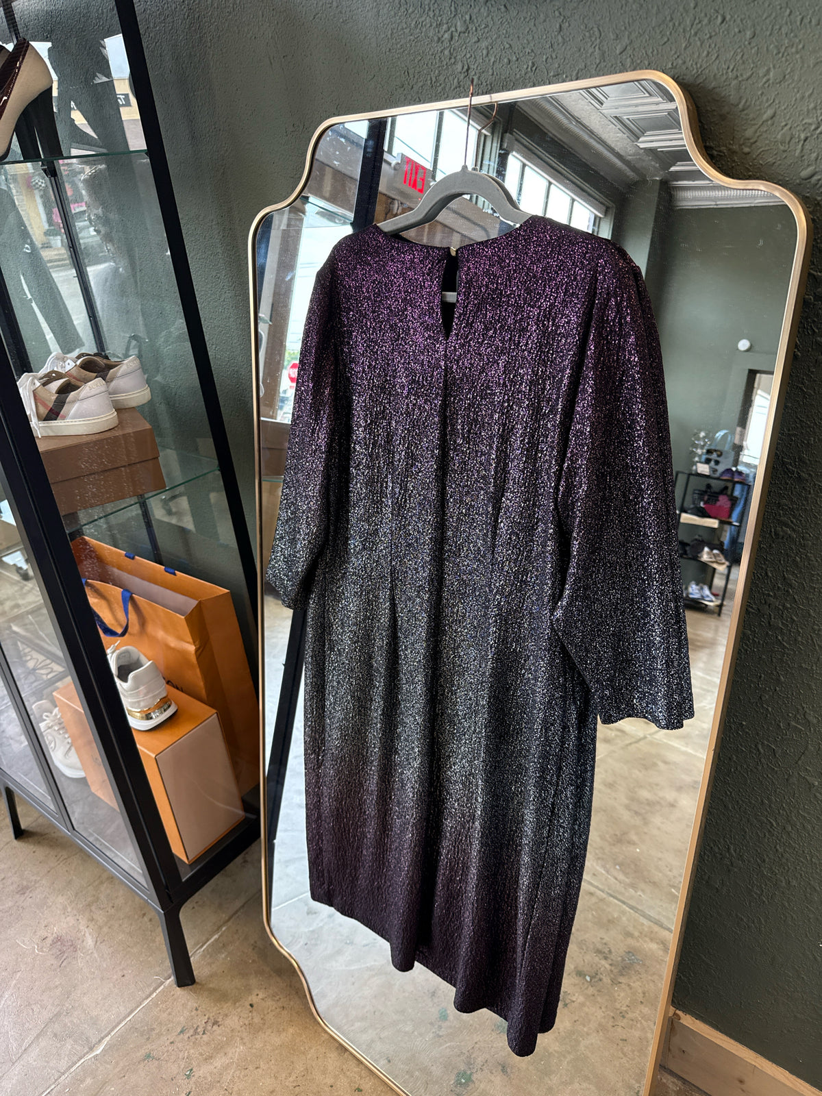 Lane Bryant Size 14/16 Purple Dress