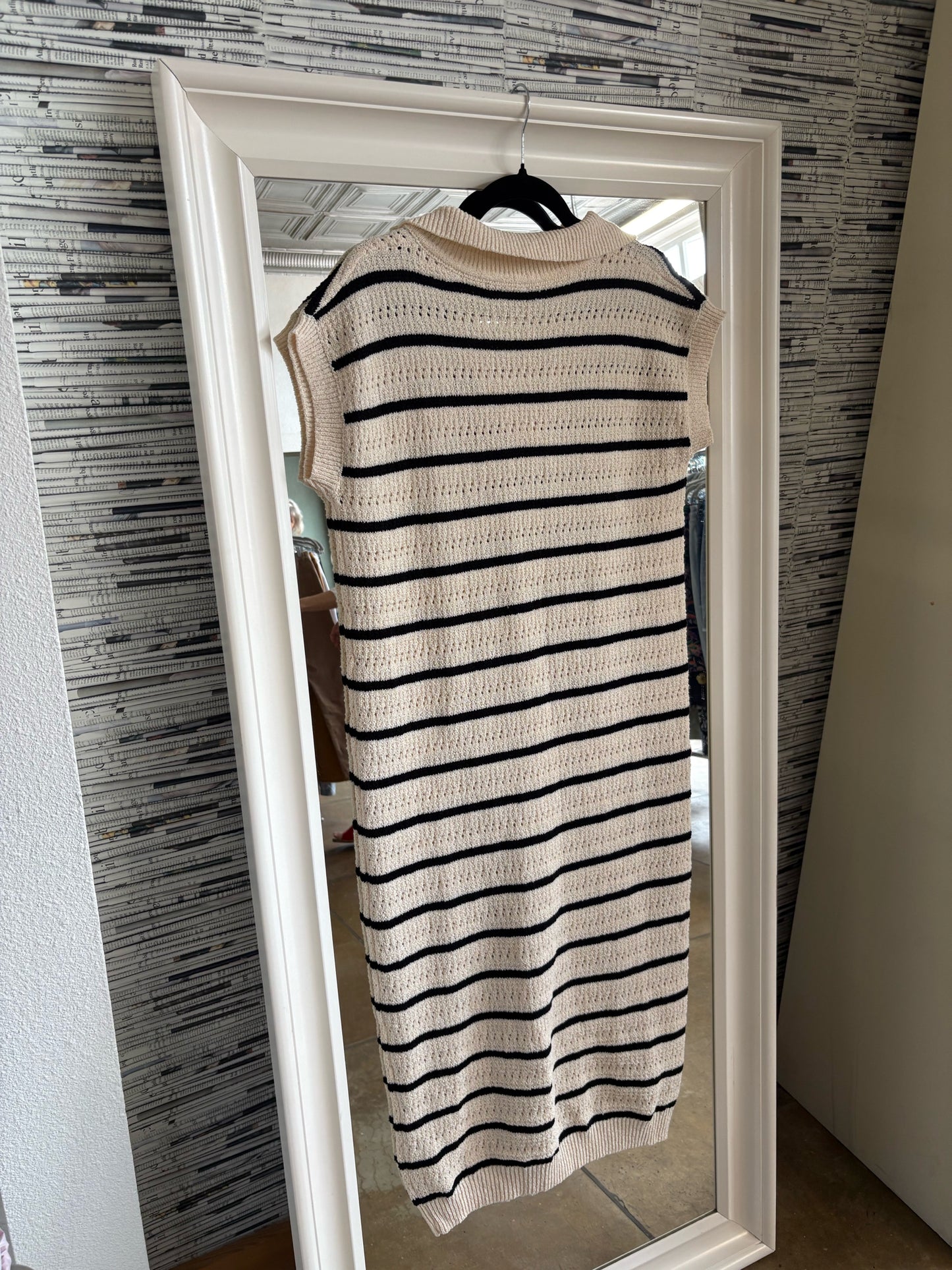 Miou Muse Size M Black/Cream Dress