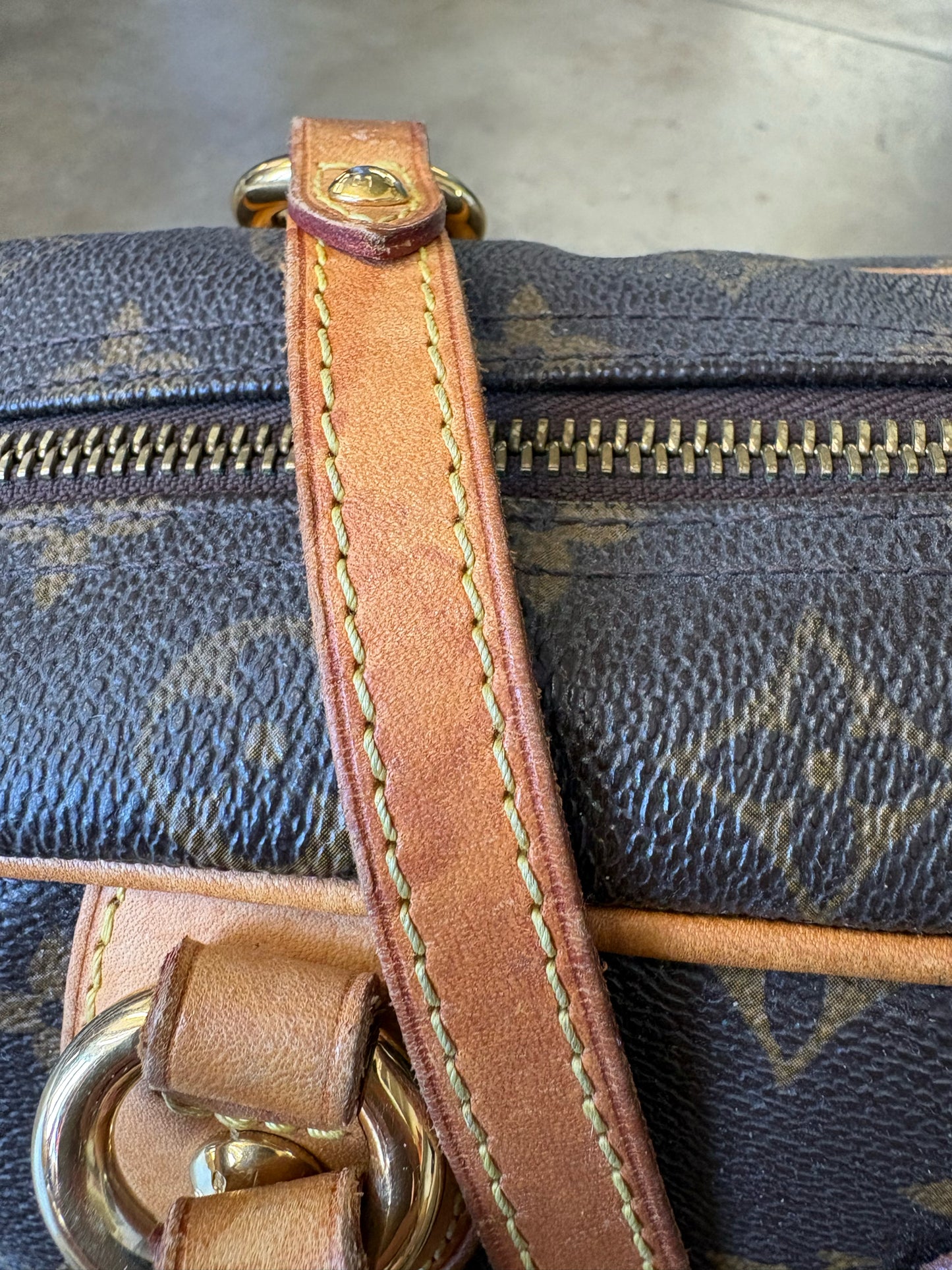 Louis Vuitton Brown Signature Luxury