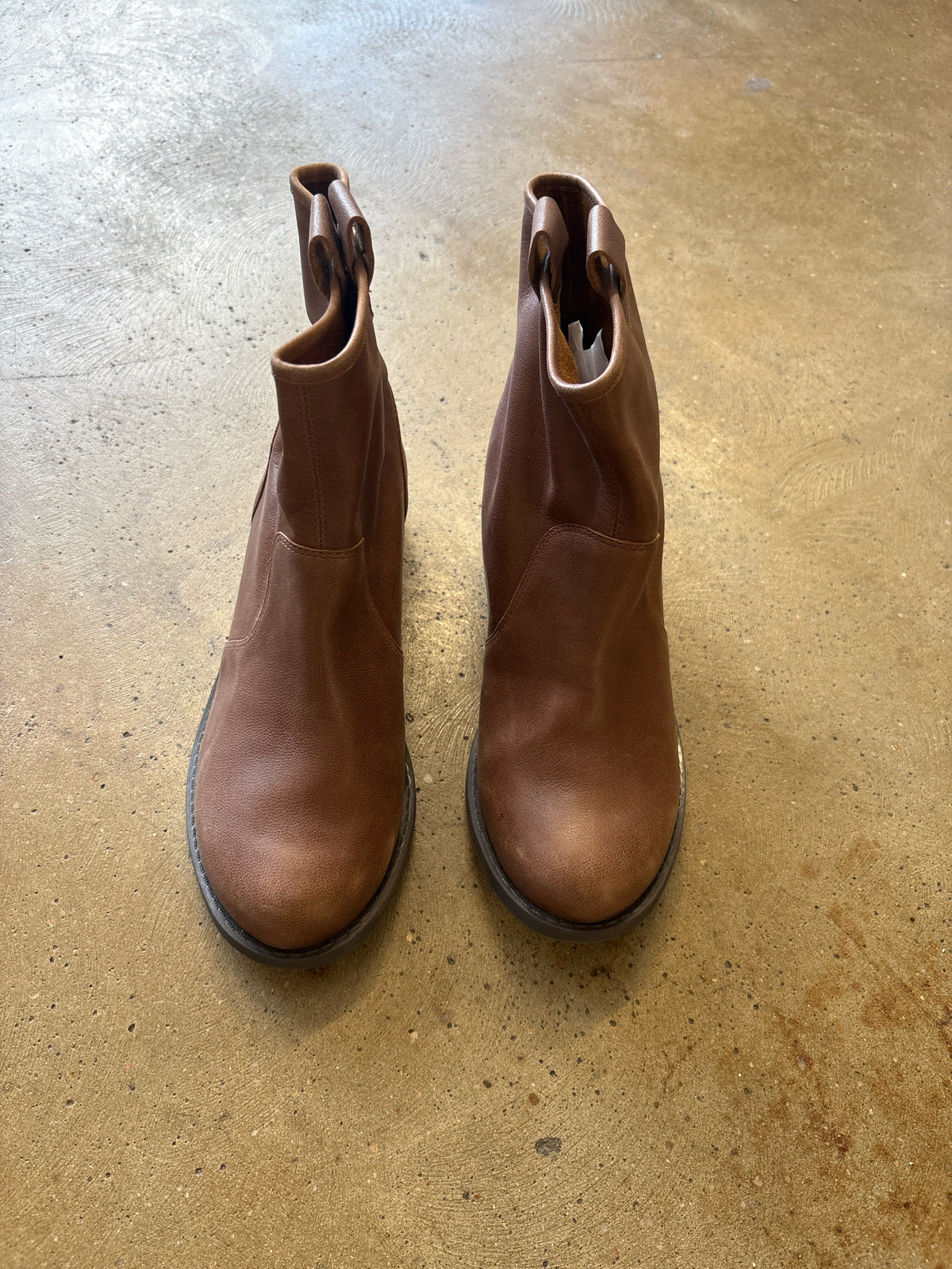 Sole Society Shoe Size 8 Brown Leather Boots