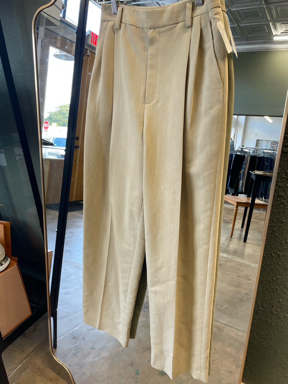 linda allard ellen Size 4 Tan Pants