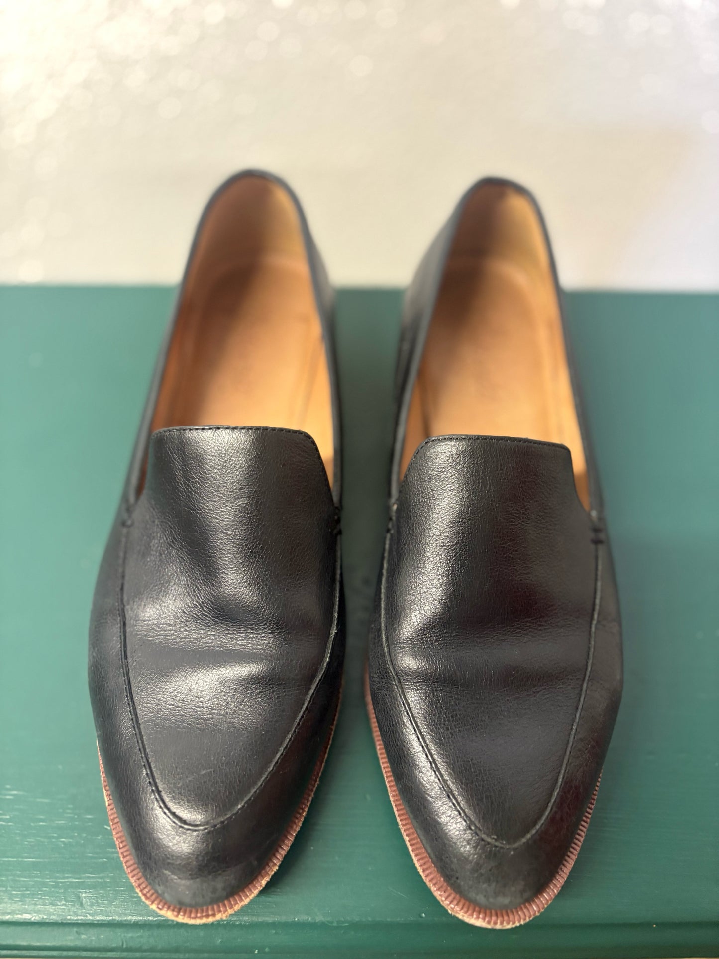MADEWELL Shoe Size 8 Black Loafers
