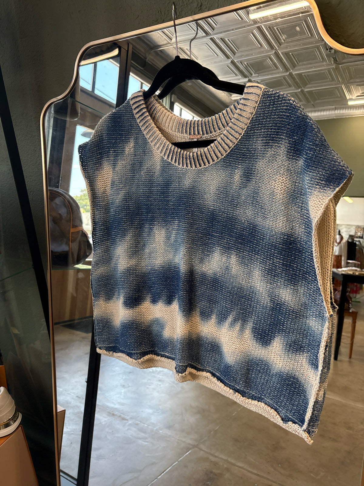 free people Size L Blue Vest