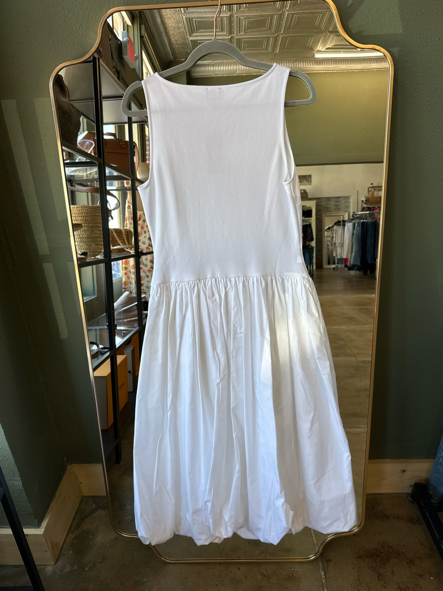 INC Size M White Dress