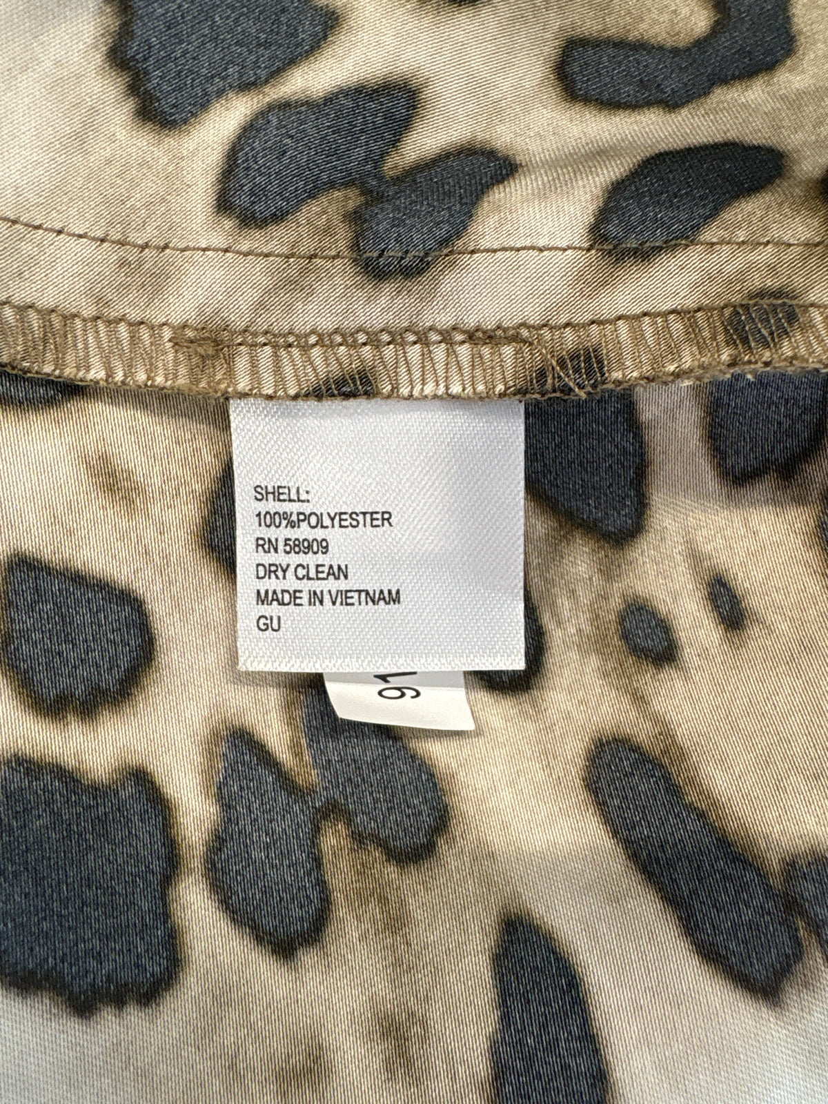 ANTONIO MELANI Size 0 Leopard Skirt