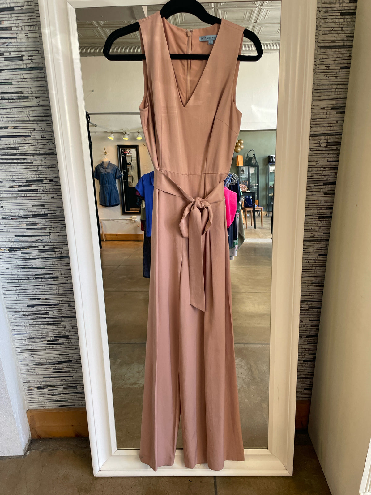 ANTONIO MELANI Size 2 Pink Romper