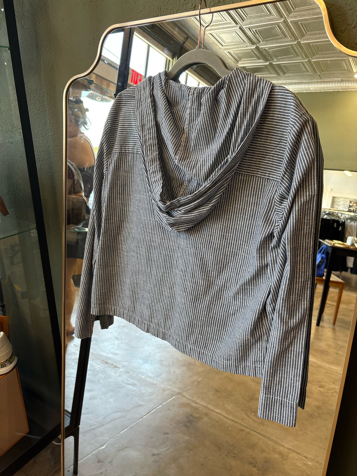 mododoc Size XS blue and white Top