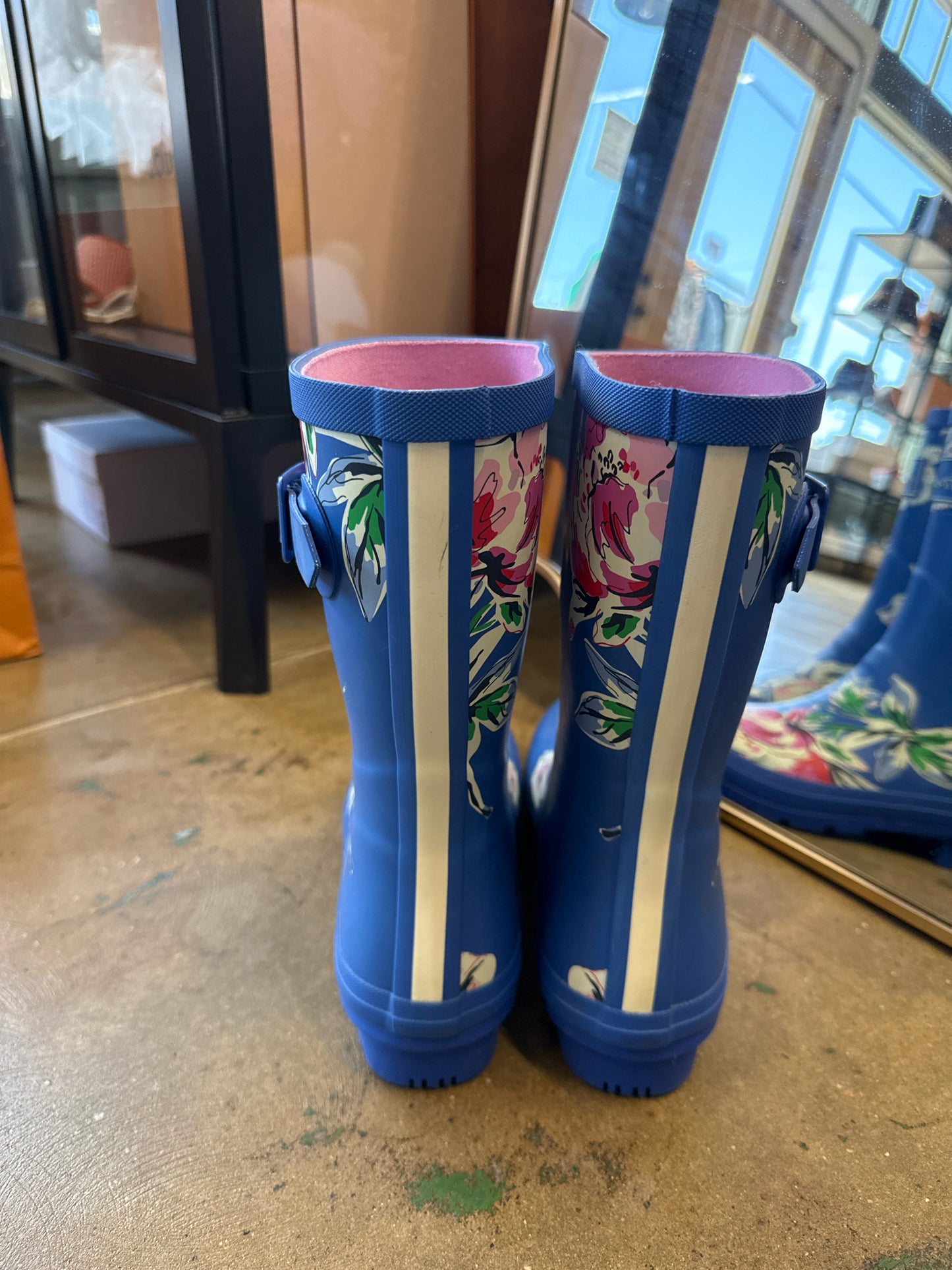 Joules Shoe Size 40 Blue Boots