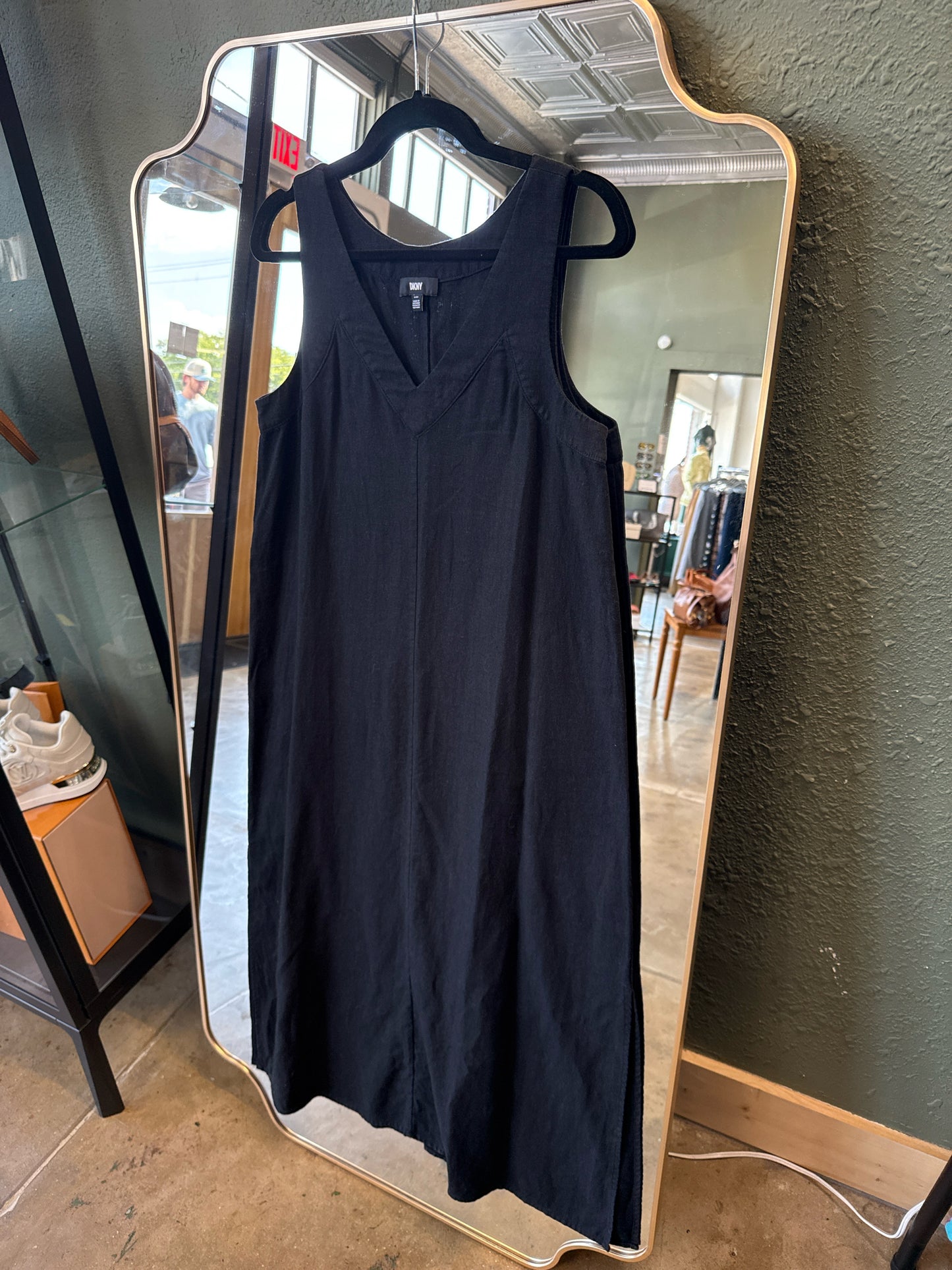 DKNY Size S Black Dress