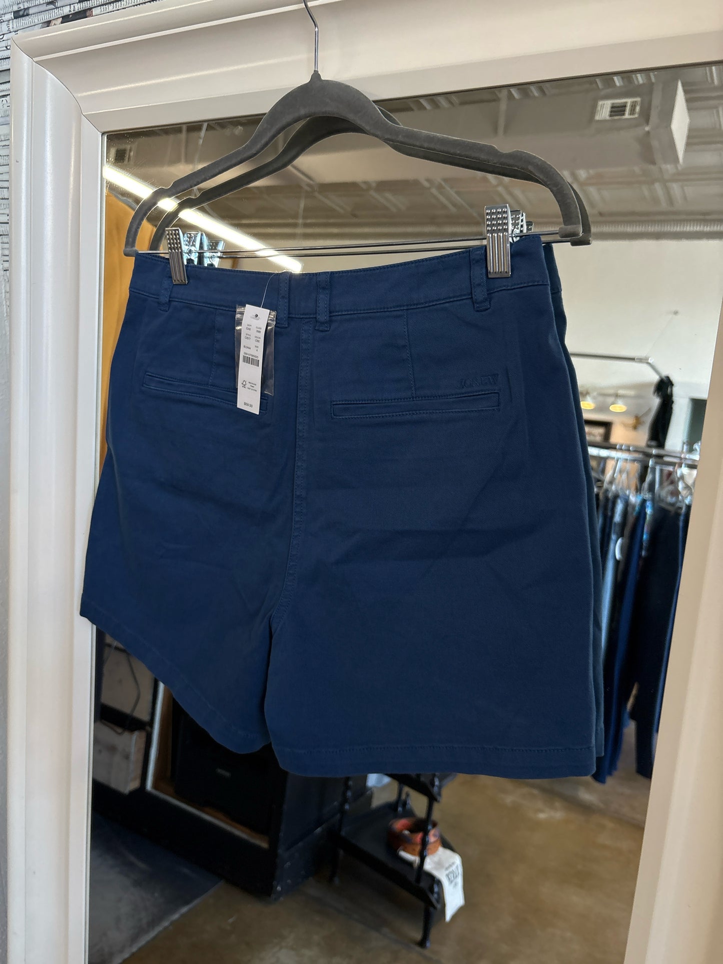 J. CREW Size 4 Blue Shorts