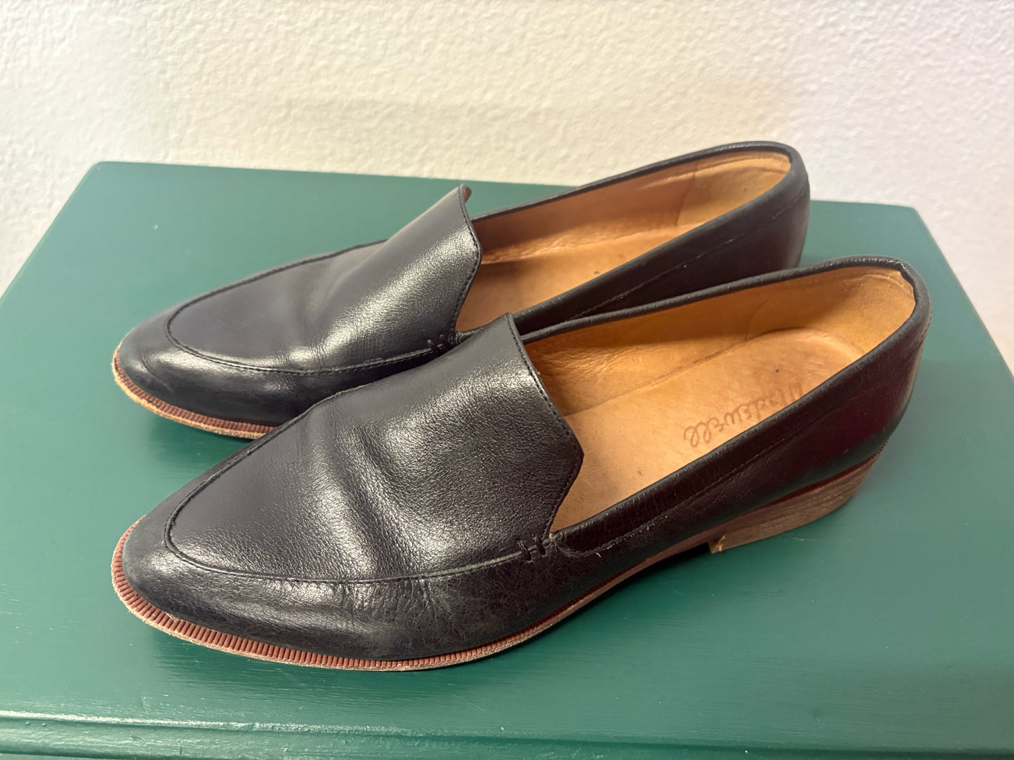 MADEWELL Shoe Size 8 Black Loafers