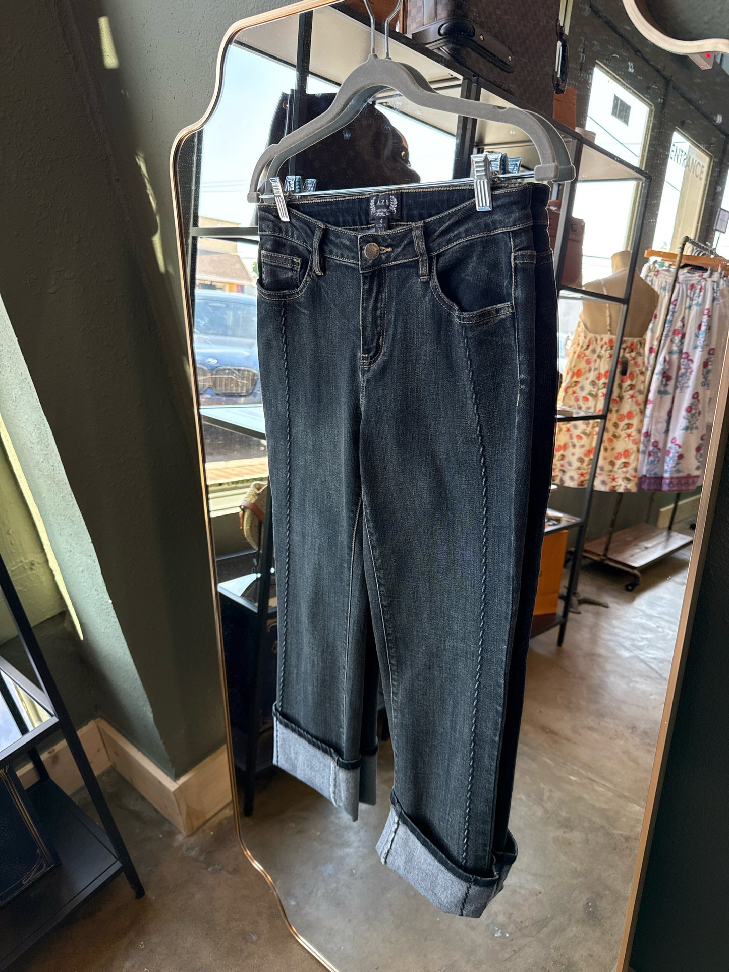 AZI Size 4 Dark Wash Jeans