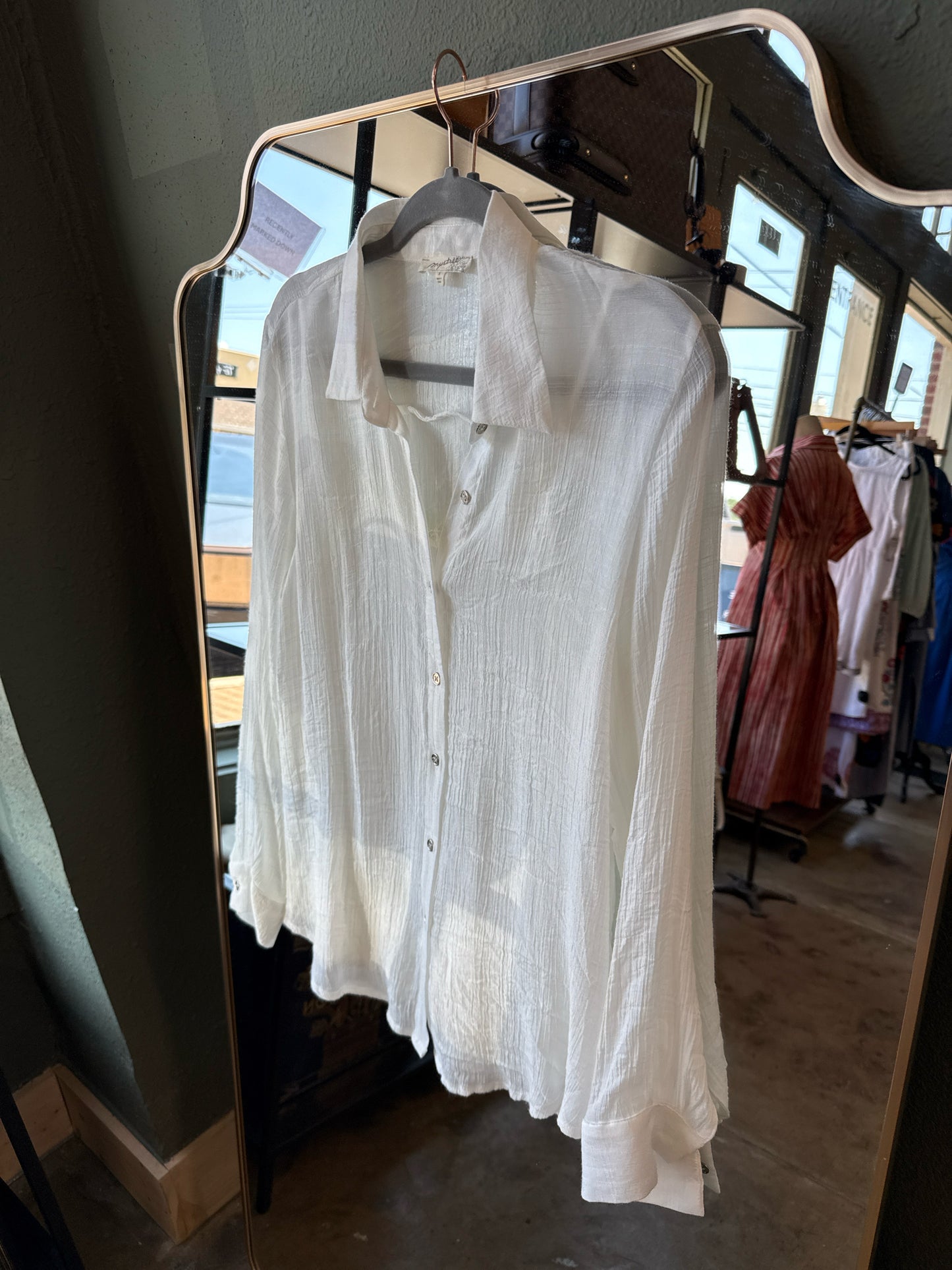 Mystree Size S White Top
