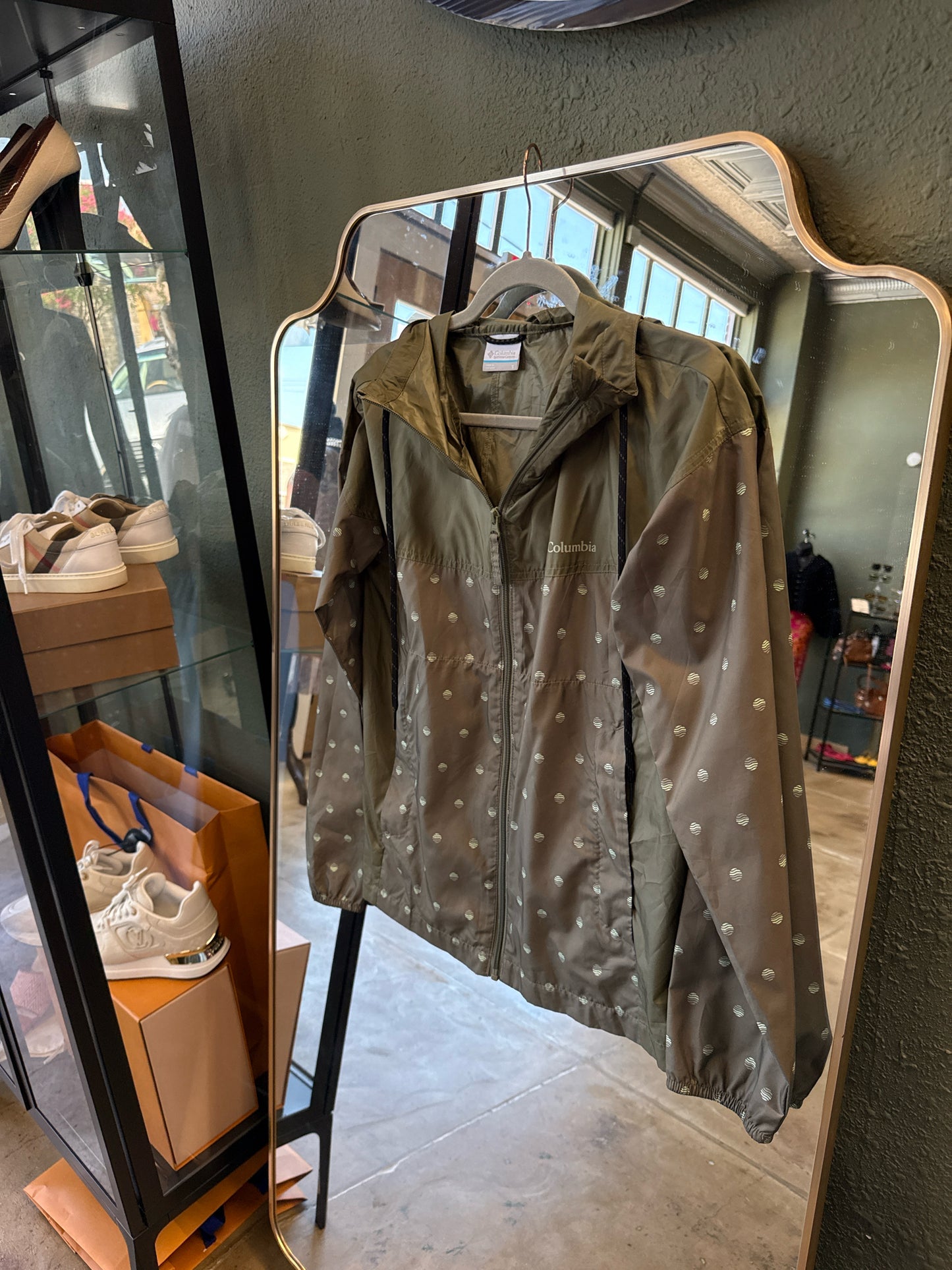 Columbia Size S Green Jacket