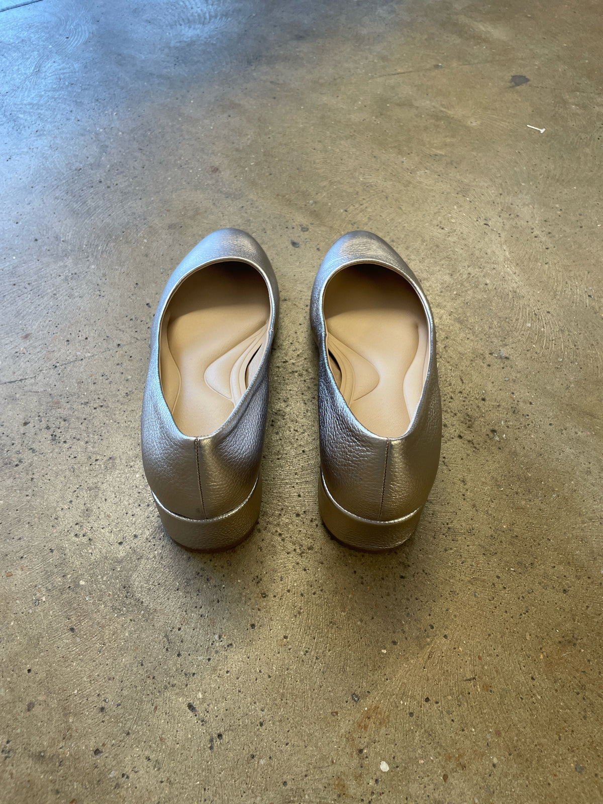 Dune Shoe Size 38 Bronze Heels